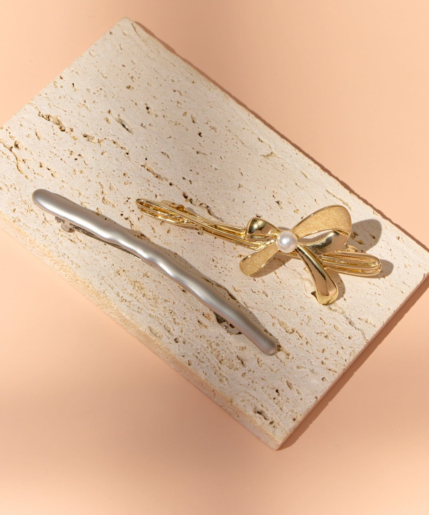 Lattice(ラティス) リボンモチーフバレッタ