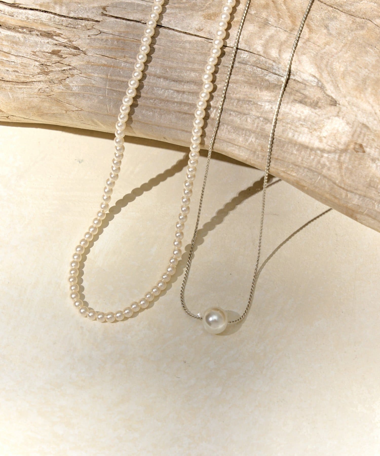 Lattice(ラティス) パールネックレスセット(2P)