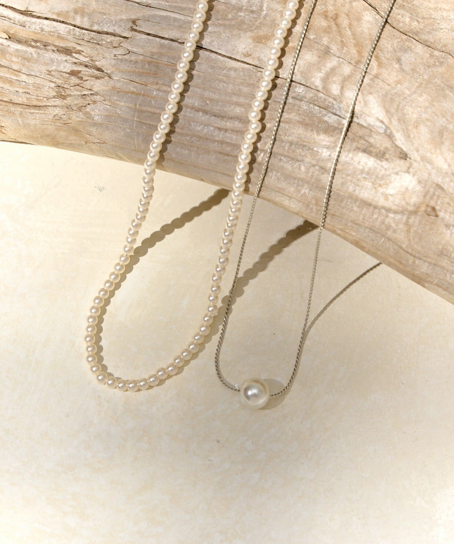 Lattice(ラティス) パールネックレスセット(2P)