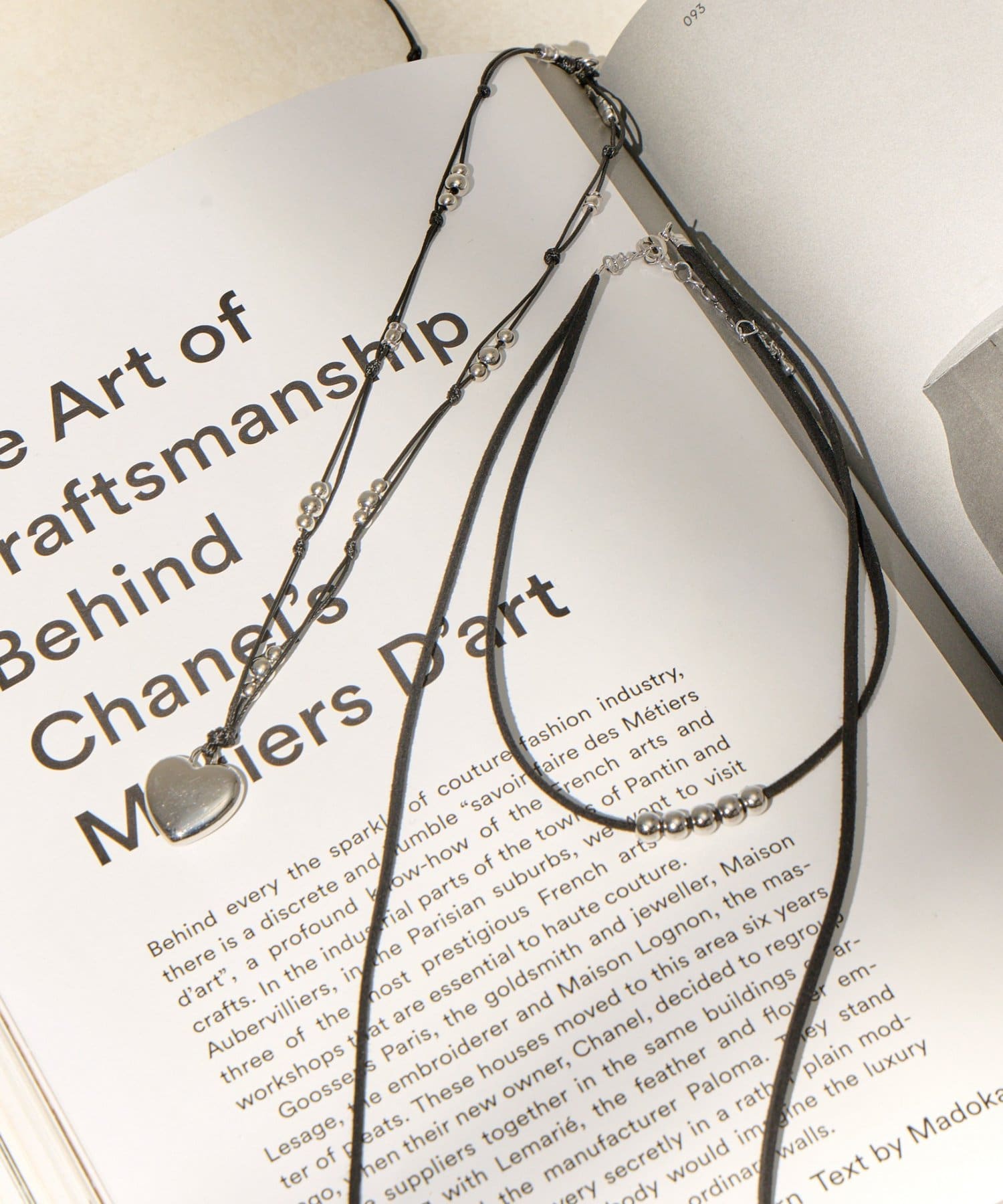 Lattice(ラティス) ハートコードネックレス