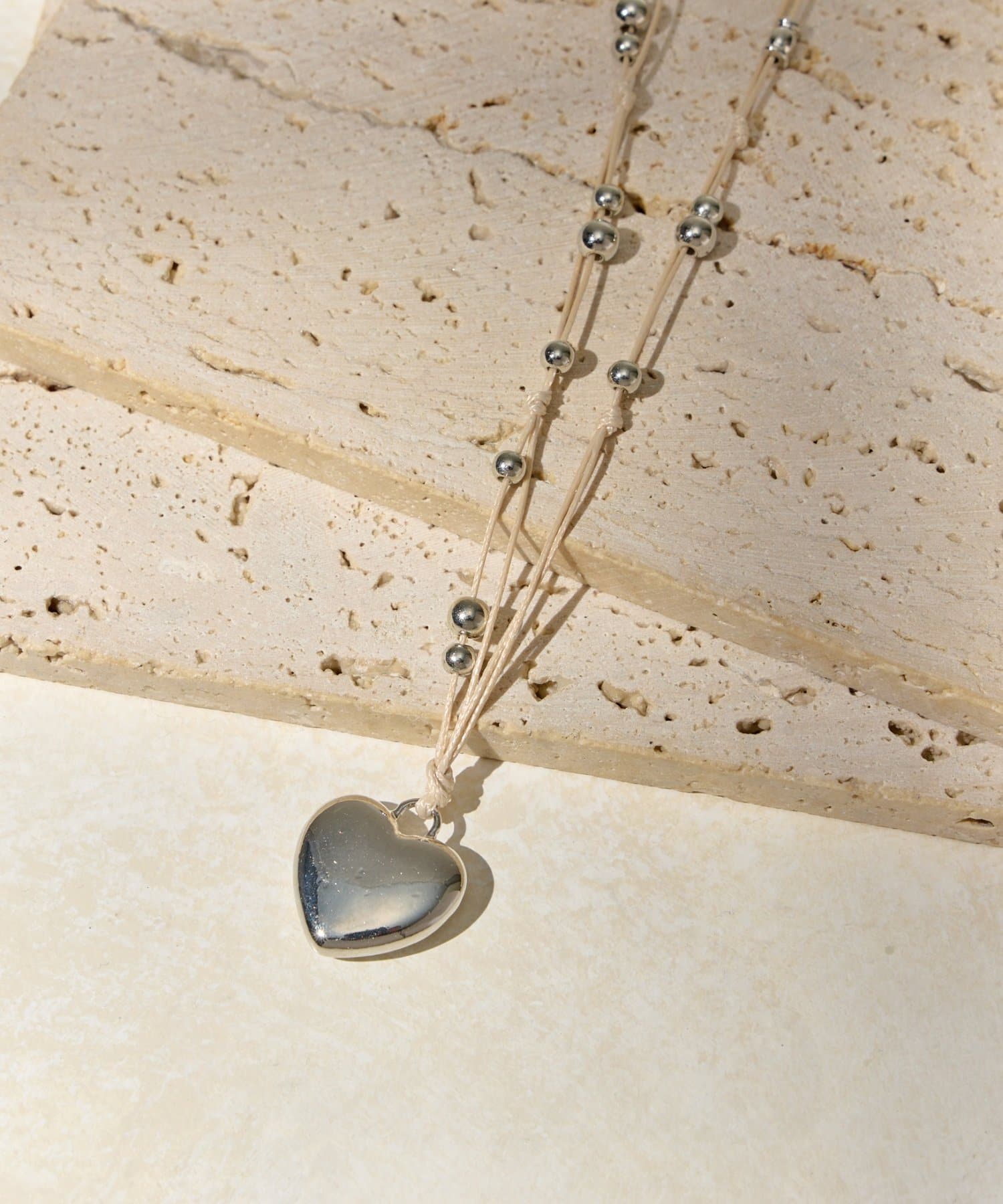 Lattice(ラティス) ハートコードネックレス