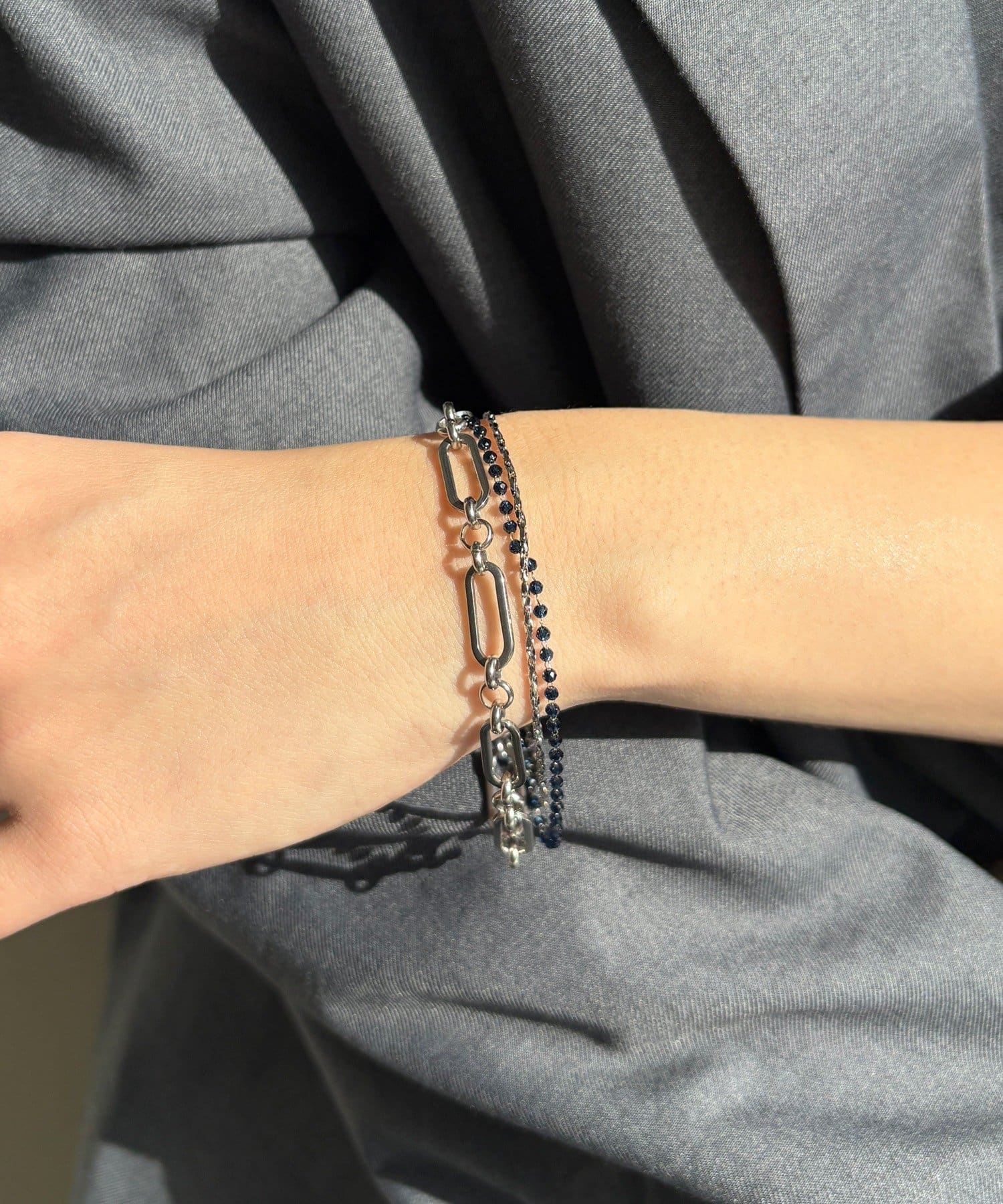 Lattice(ラティス) ＜ステンレス＞3連ブレスレット