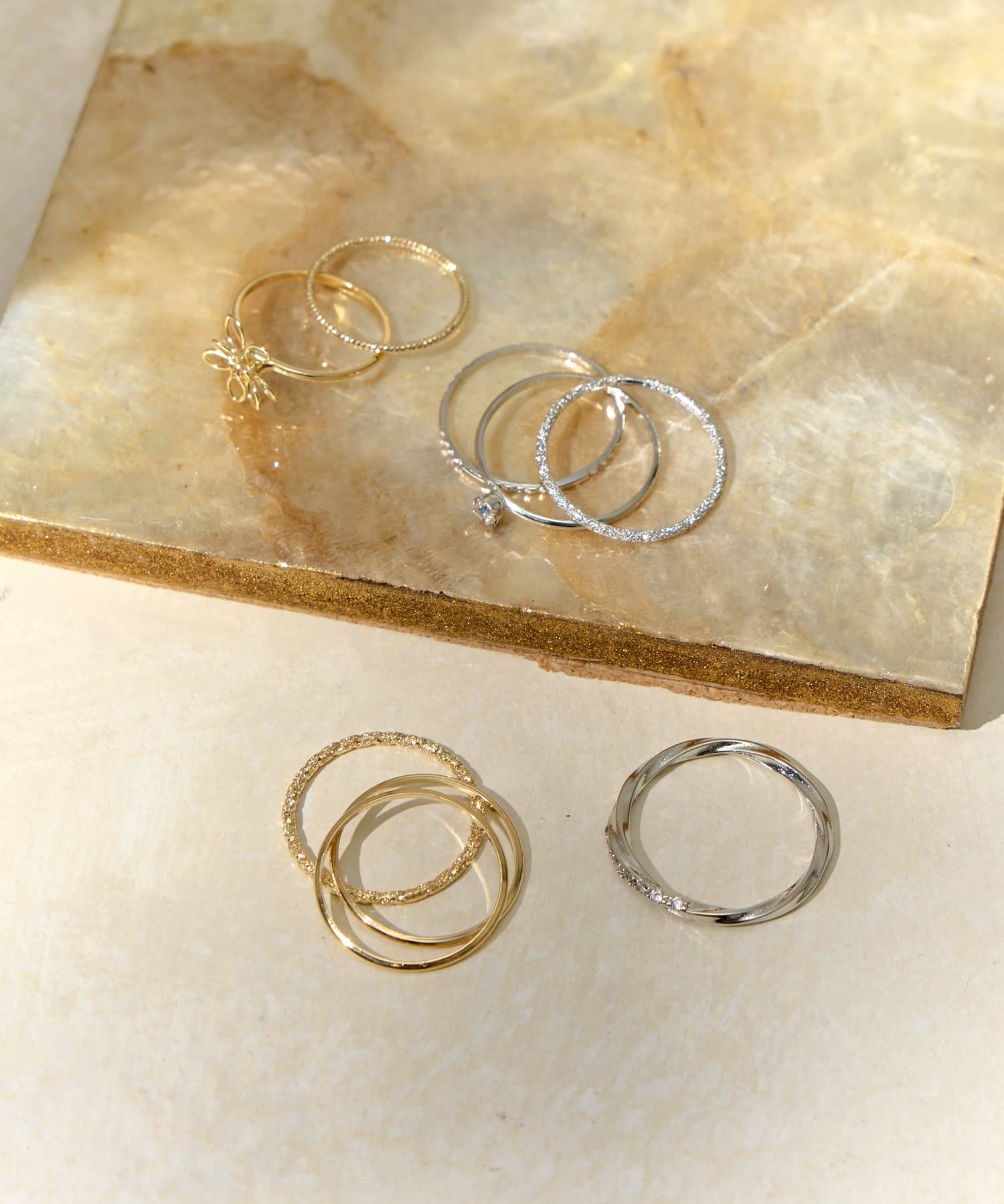 Lattice(ラティス) メタルリングセット(3P)