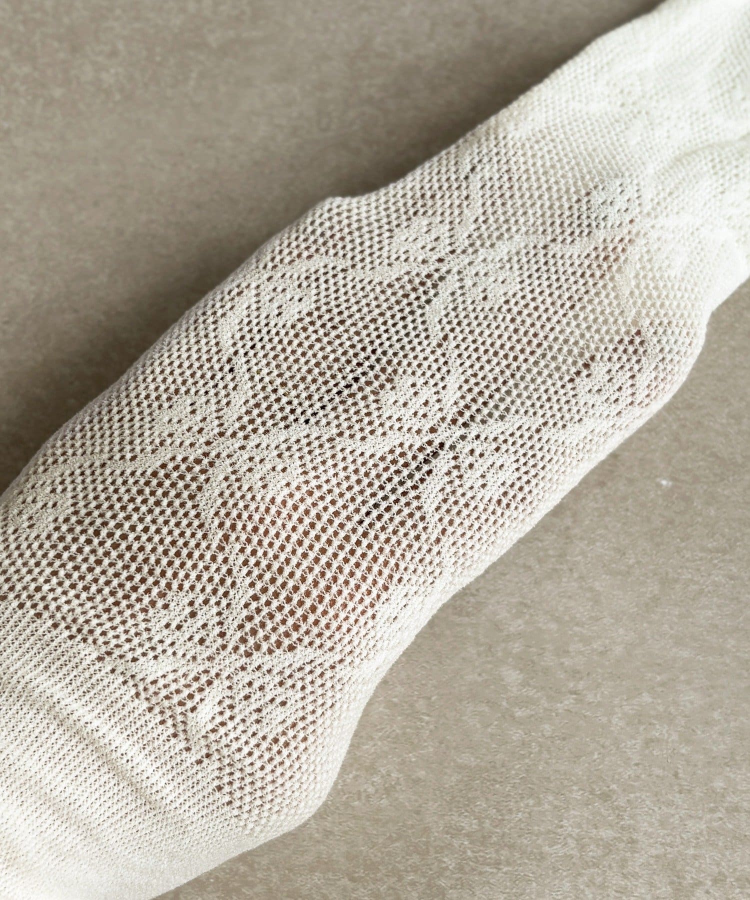 3COINS(スリーコインズ) キッズリボンレースタイツ