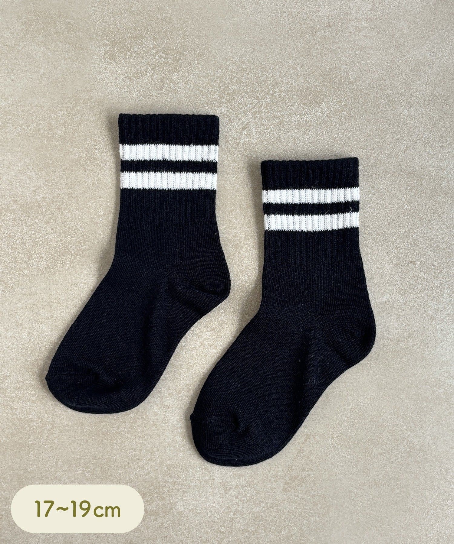 3COINS(スリーコインズ) キッズラインソックス