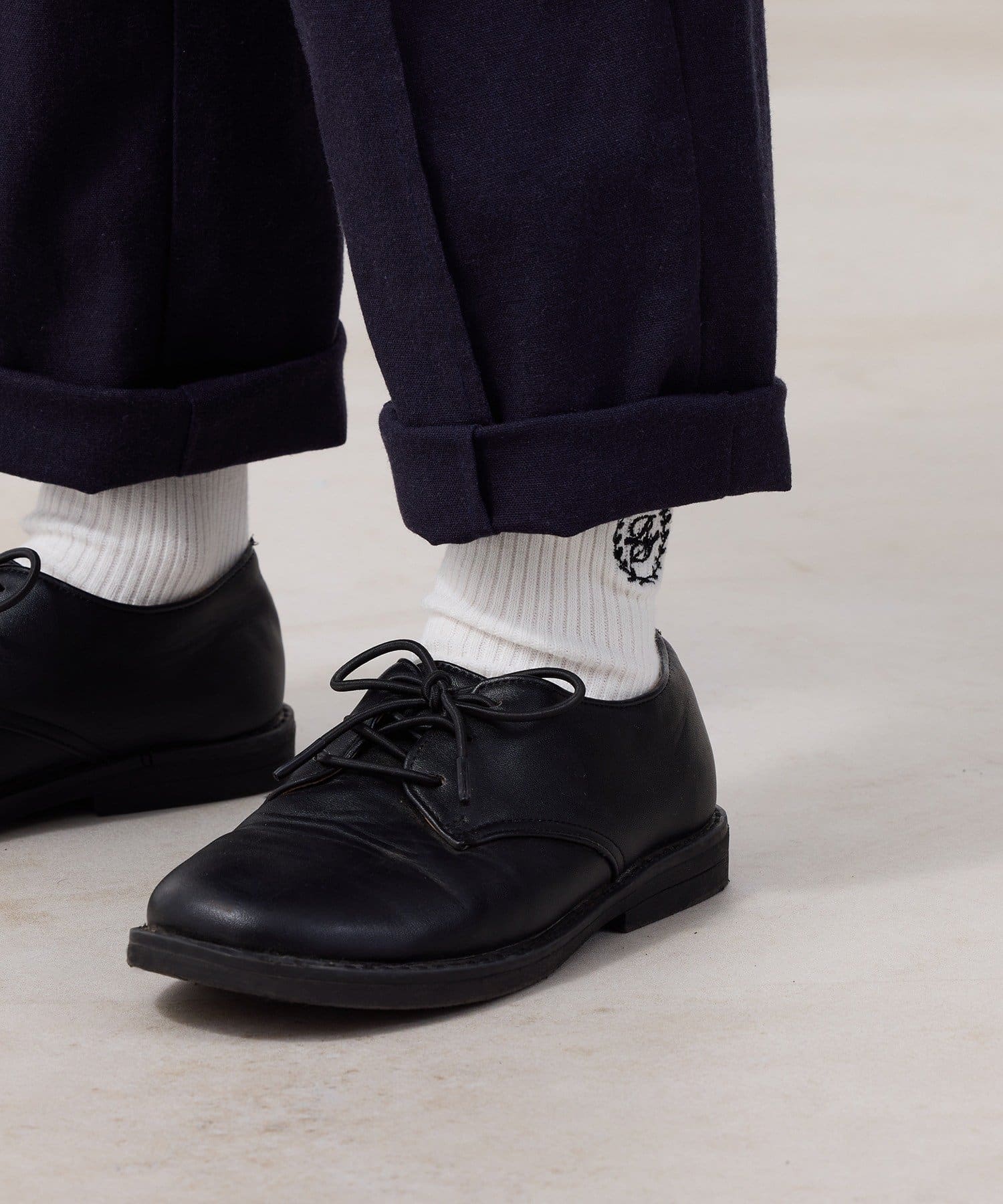 3COINS(スリーコインズ) キッズロゴソックス