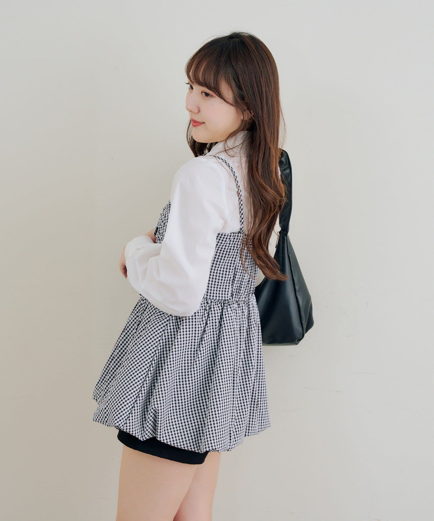 Remind me and forever(リマインドミーアンドフォーエバー) アソート柄バルーンキャミチュニック