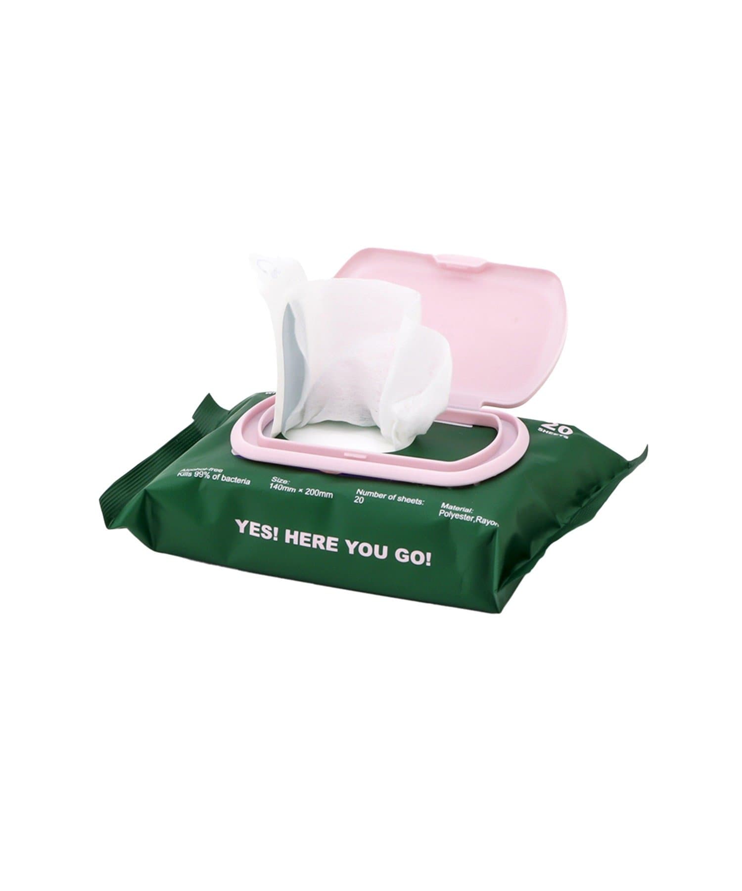 3COINS(スリーコインズ) 蓋付きミニウェットティッシュ20枚3個セット