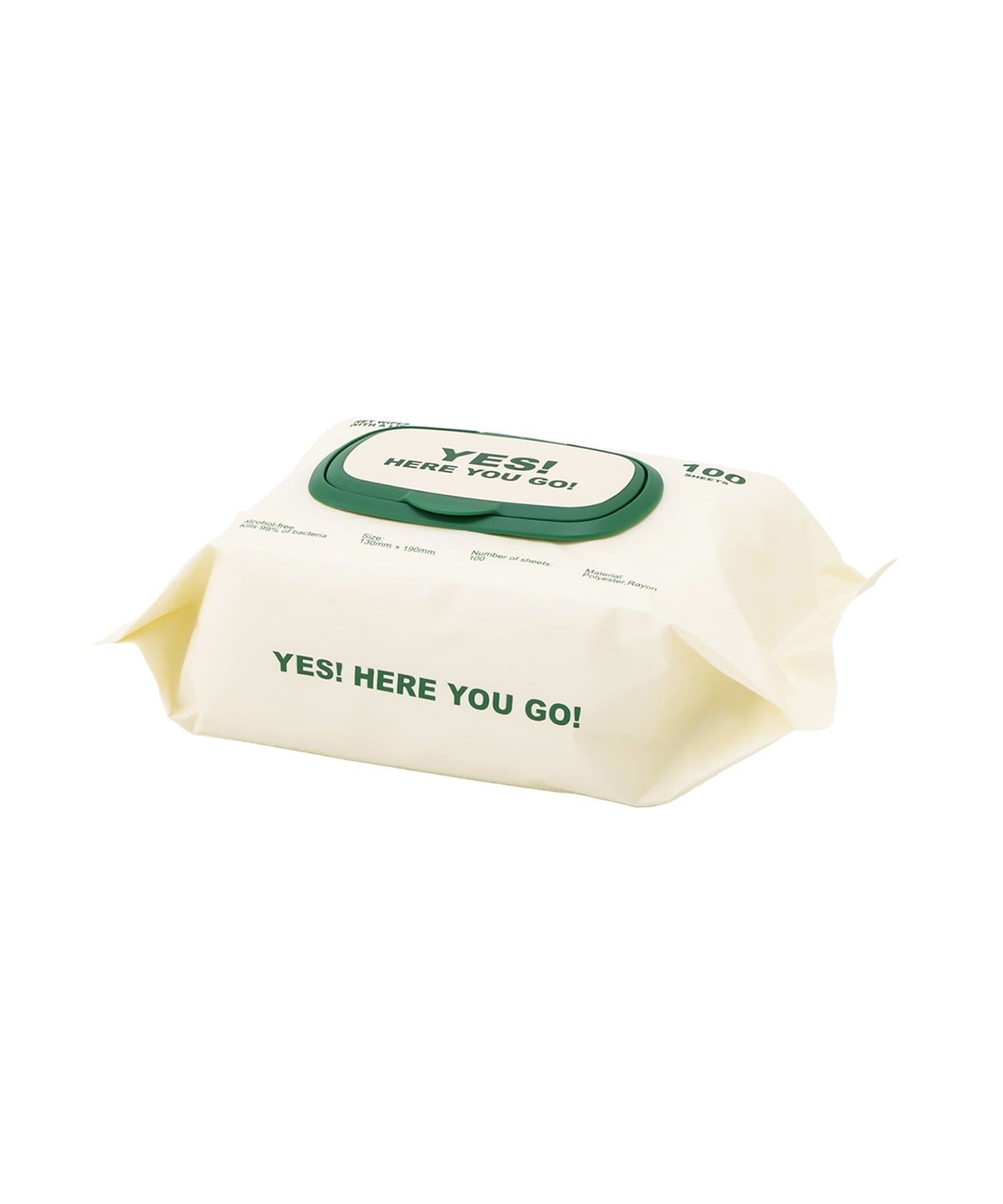 3COINS(スリーコインズ) 蓋付きウェットティッシュ100枚3個セット