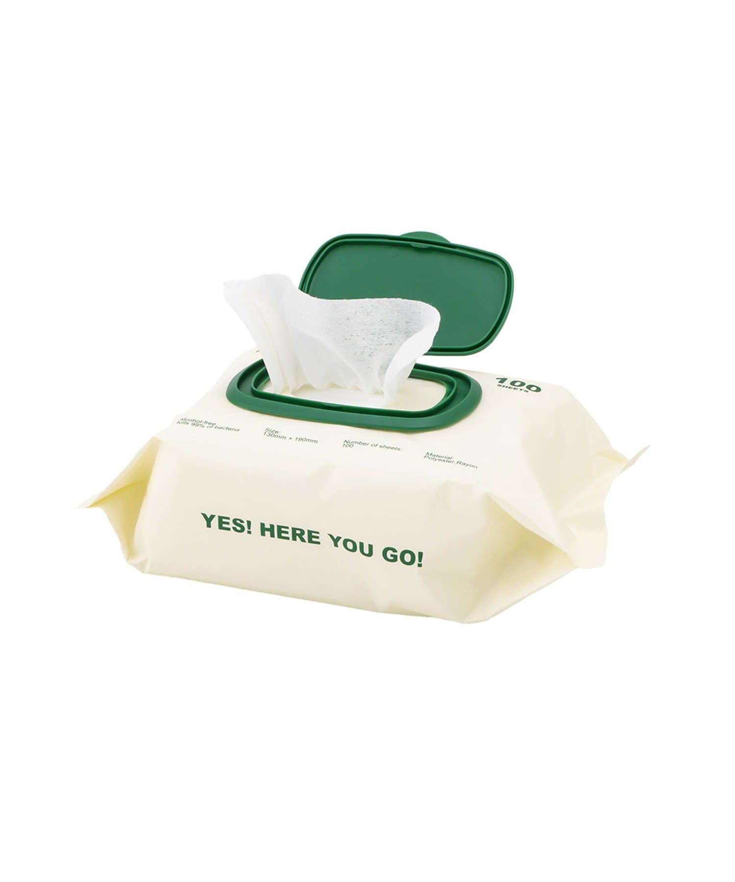 3COINS(スリーコインズ) 蓋付きウェットティッシュ100枚3個セット