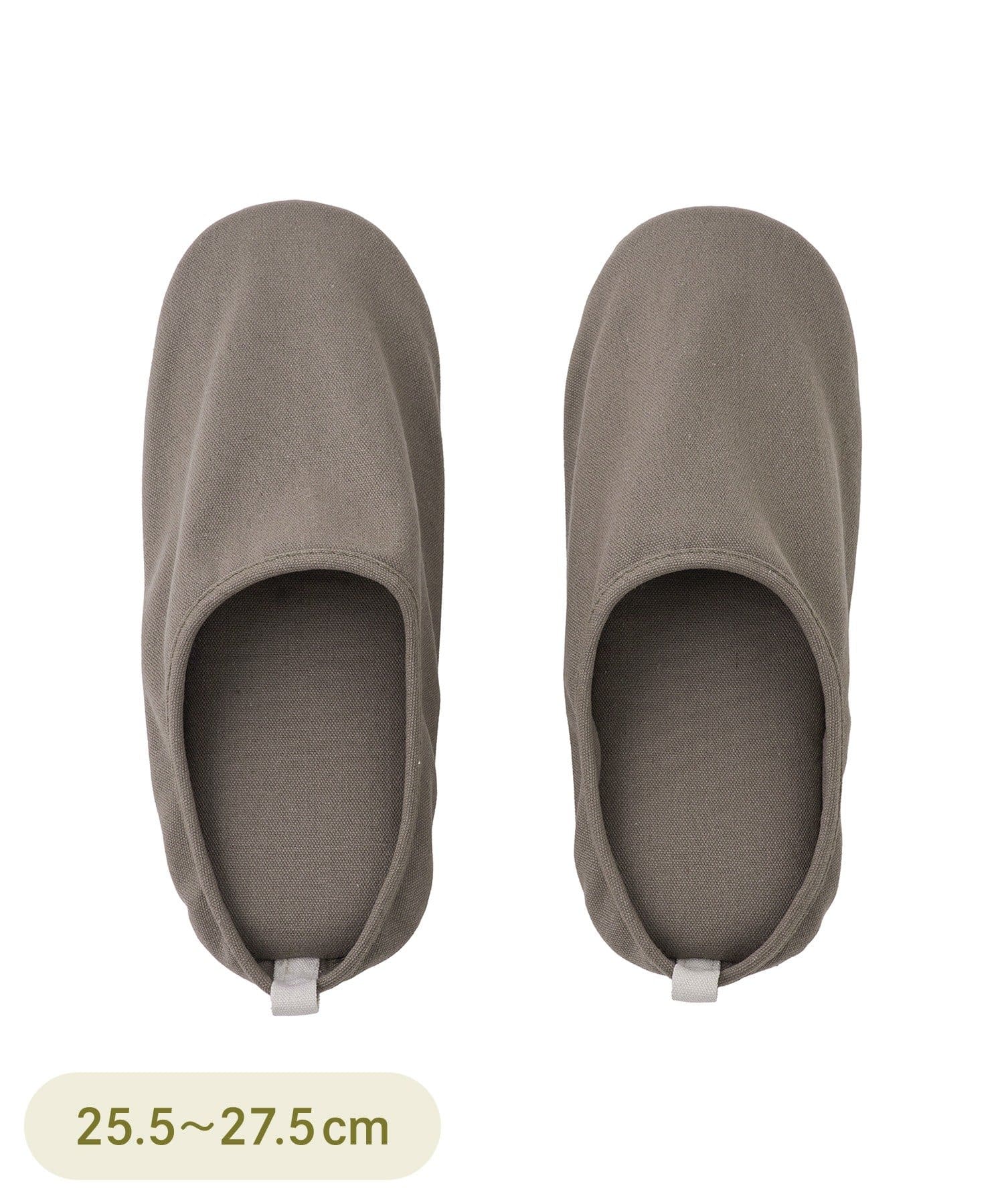 3COINS(スリーコインズ) 洗えるスリッパ：L