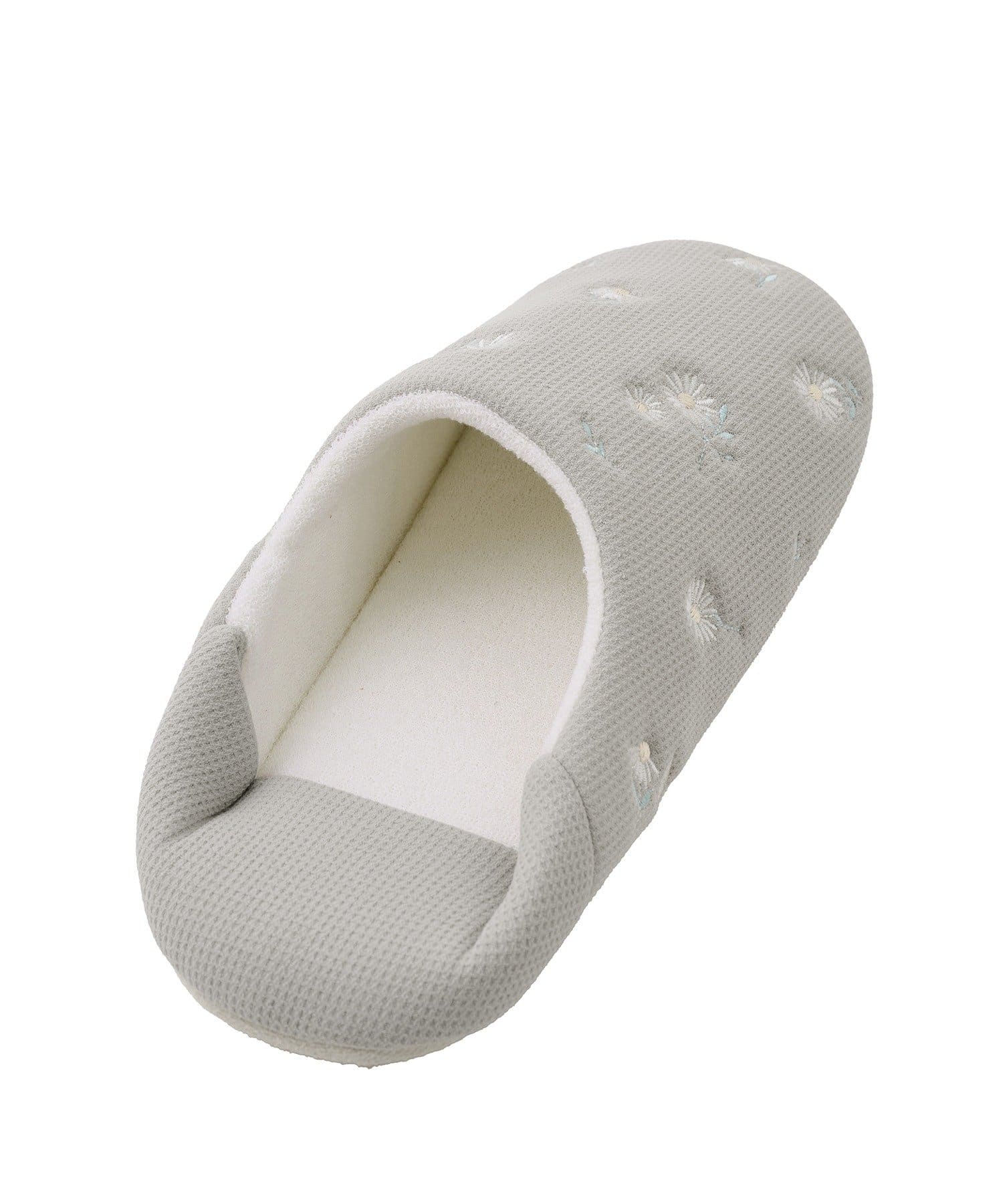 3COINS(スリーコインズ) 花刺繍バブーシュ