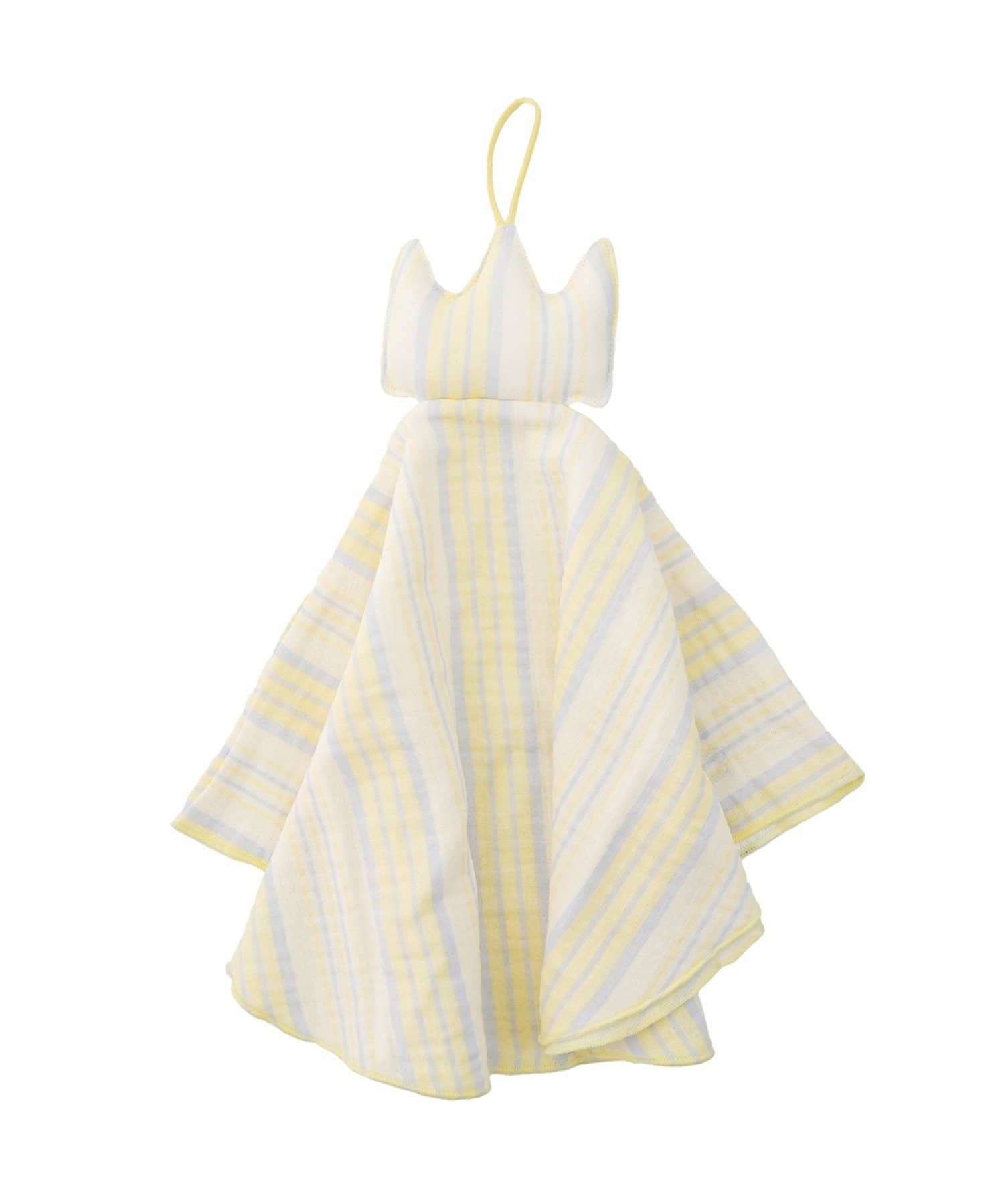 3COINS(スリーコインズ) ガーゼハンカチループ付き