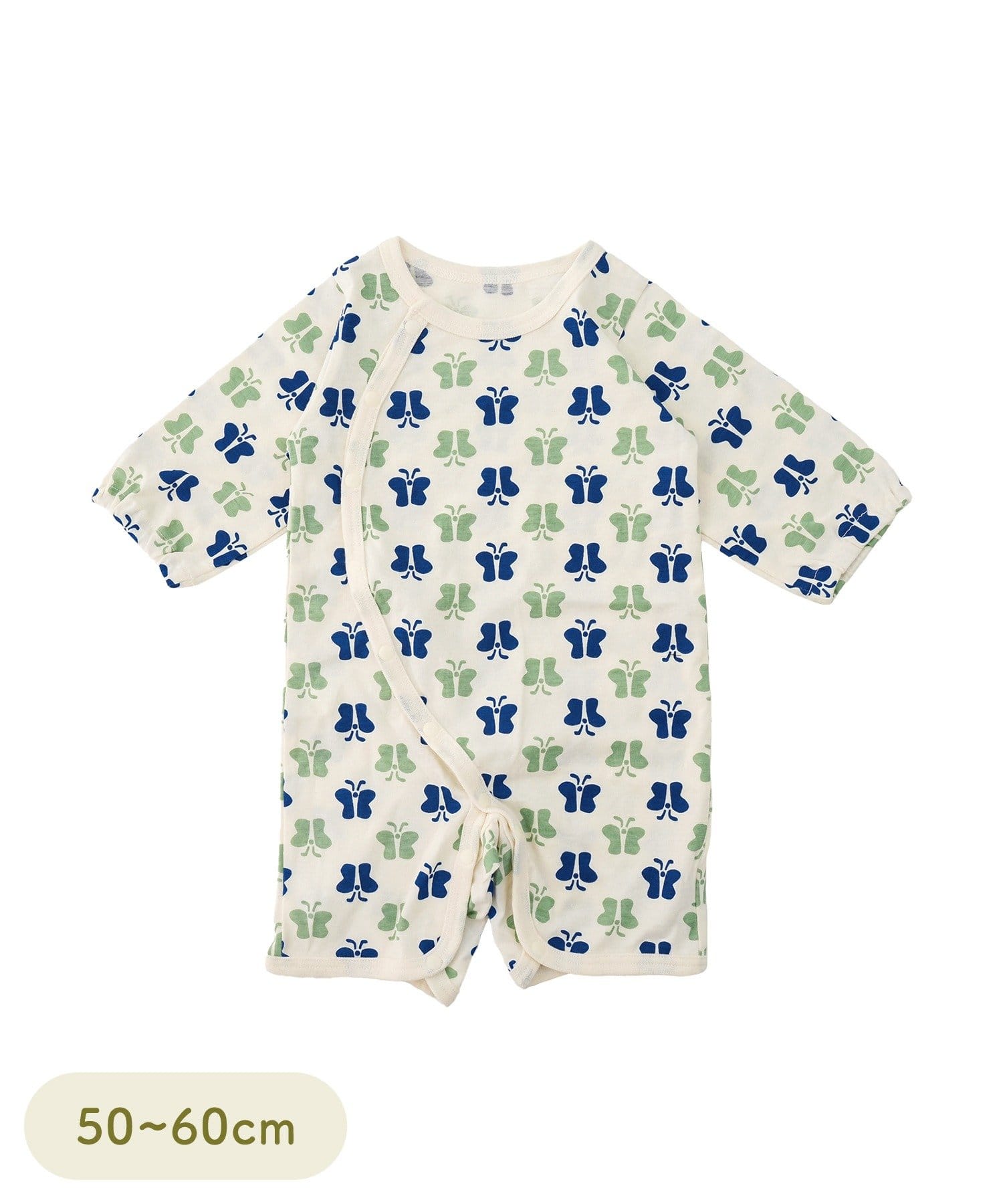 3COINS(スリーコインズ) プリントロンパース：50～60cm