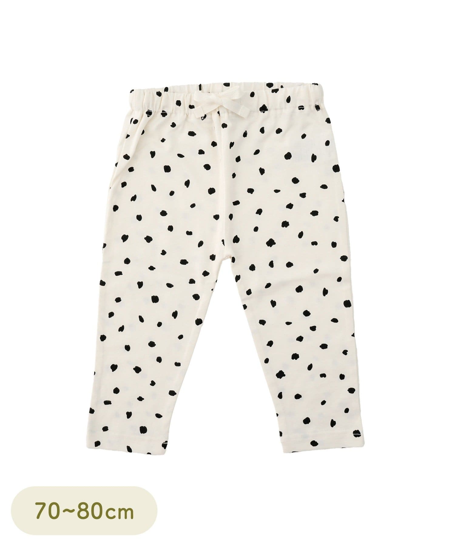 3COINS(スリーコインズ) プリントパンツ：70～80cm