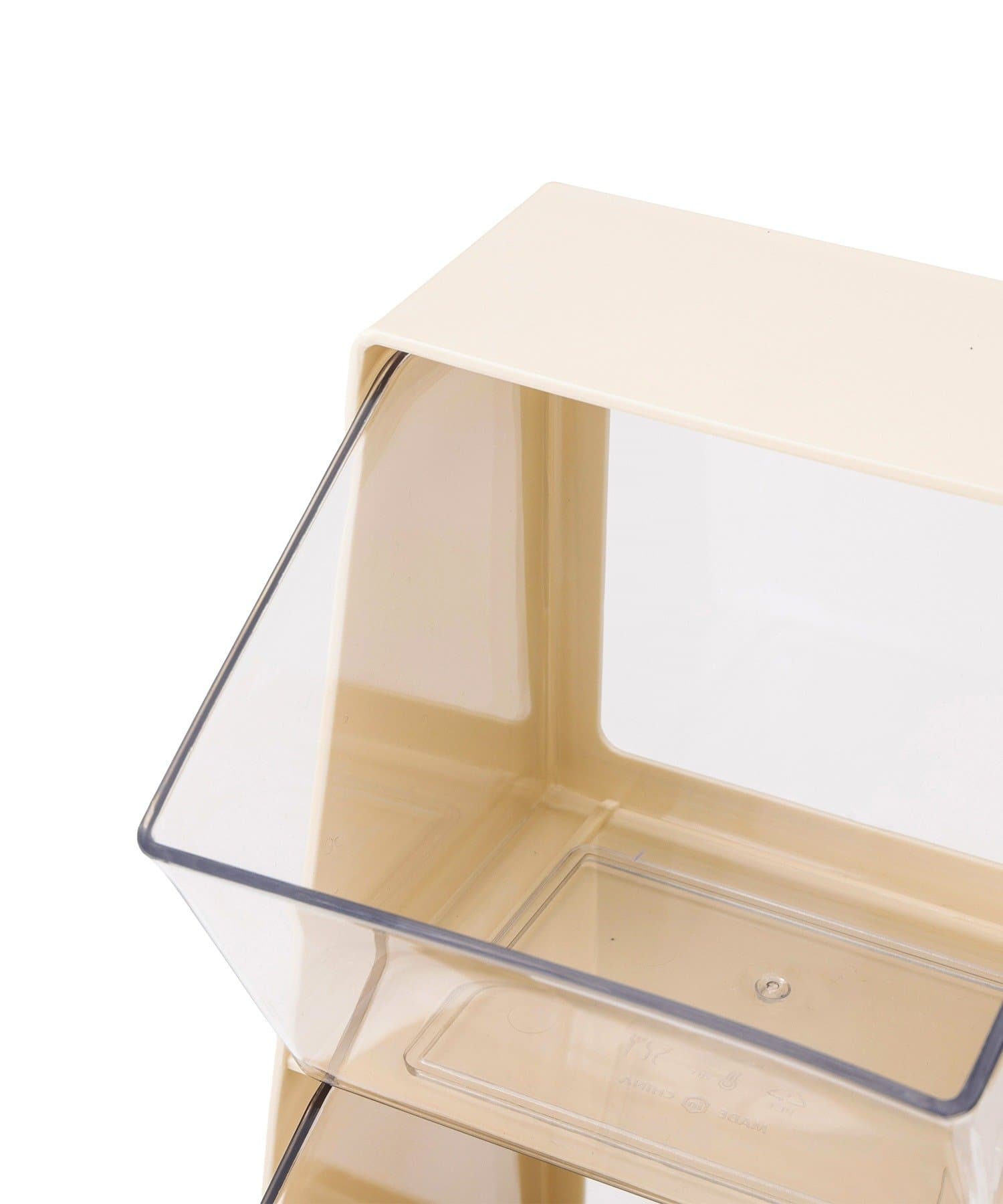 3COINS(スリーコインズ) 連結できる2段小物入れ