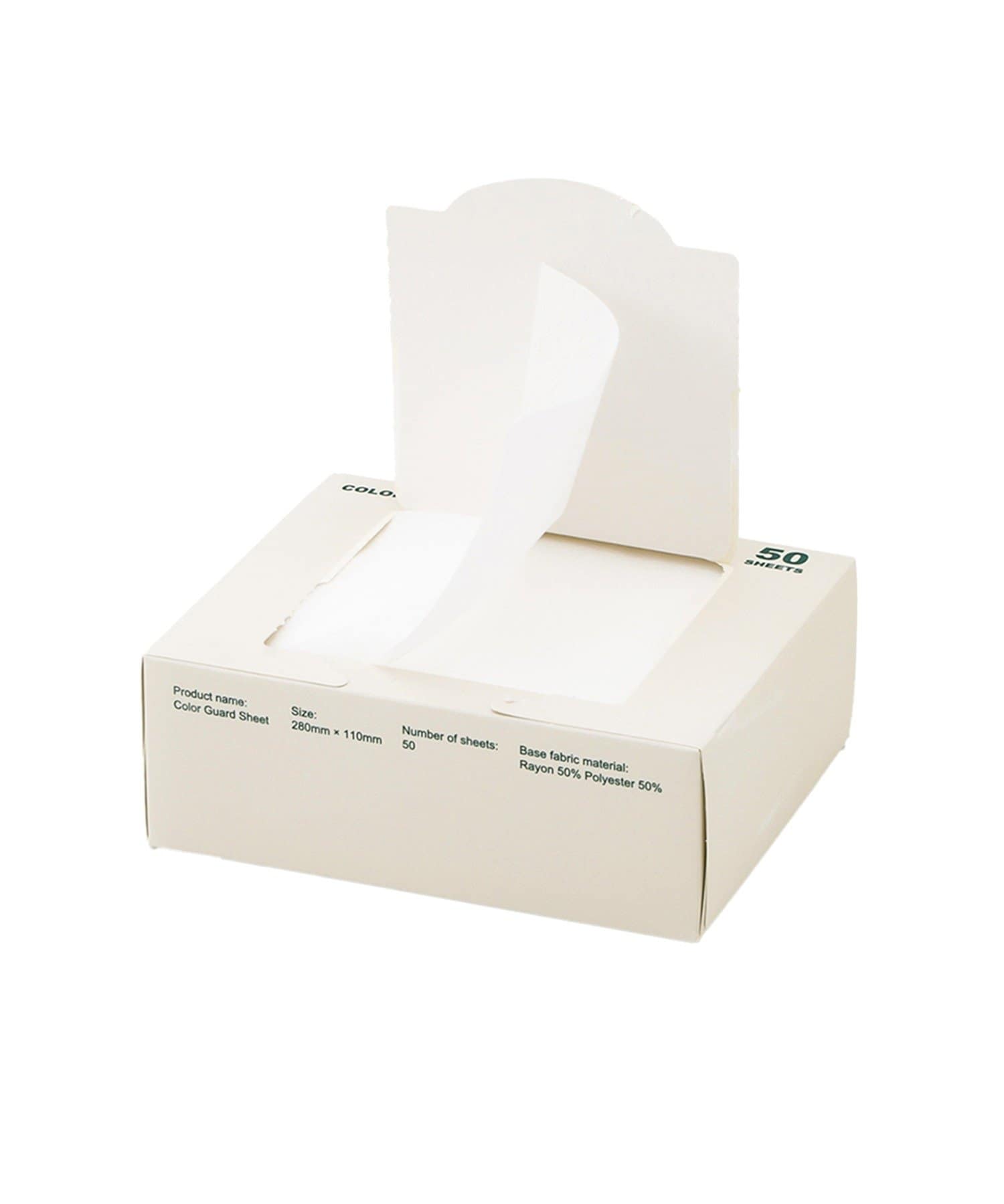 3COINS(スリーコインズ) 色移り防止シート50枚入り