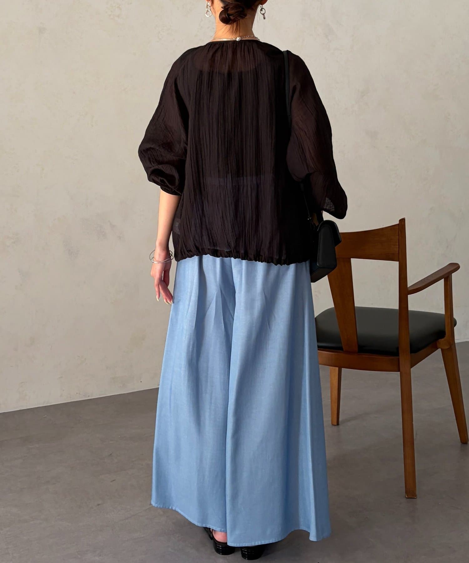 Chez toi(シェトワ) 裾ドロストシアーブルゾン