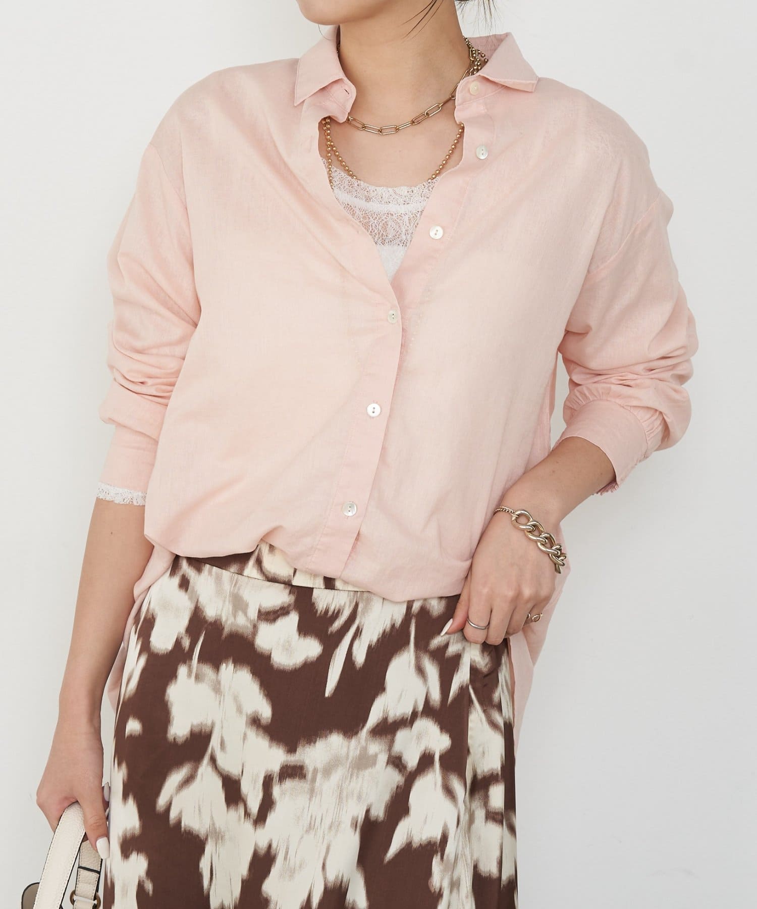 Jena　espace merveilleux(ジェナ　エスパスメルヴェイユ) バッククロスシャツ