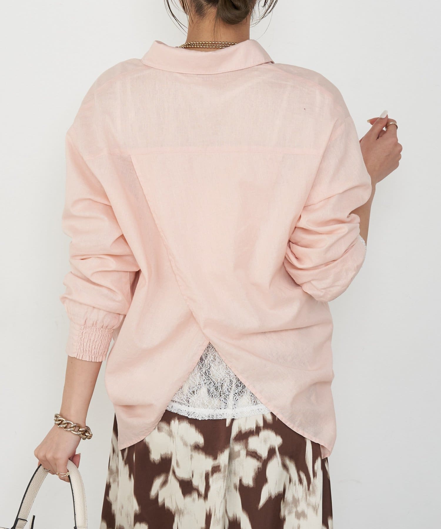 Jena　espace merveilleux(ジェナ　エスパスメルヴェイユ) バッククロスシャツ