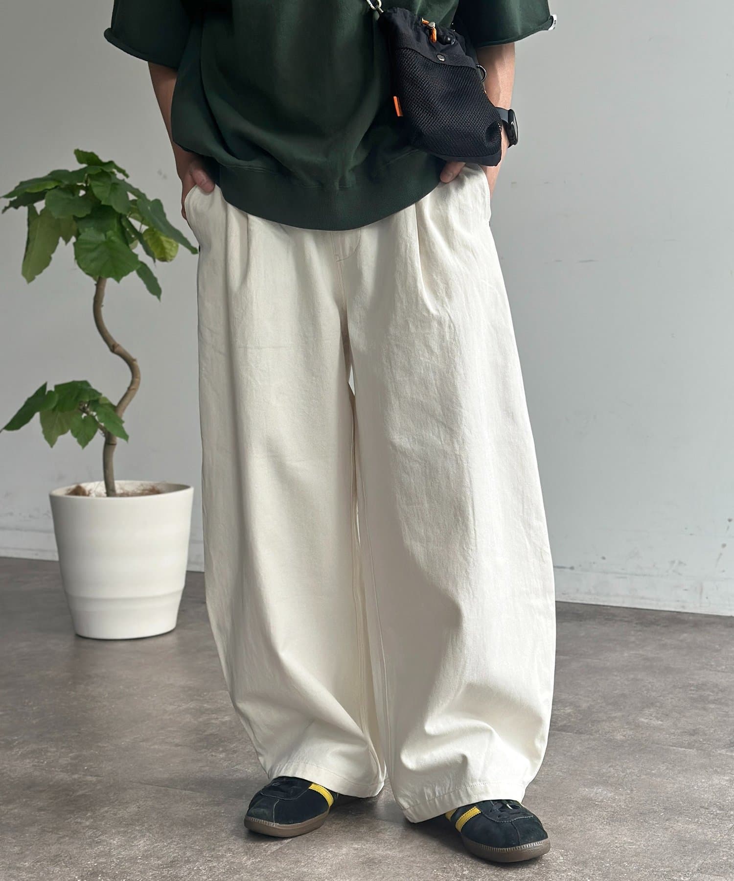 CPCM(シーピーシーエム) イージーダックカーブパンツ