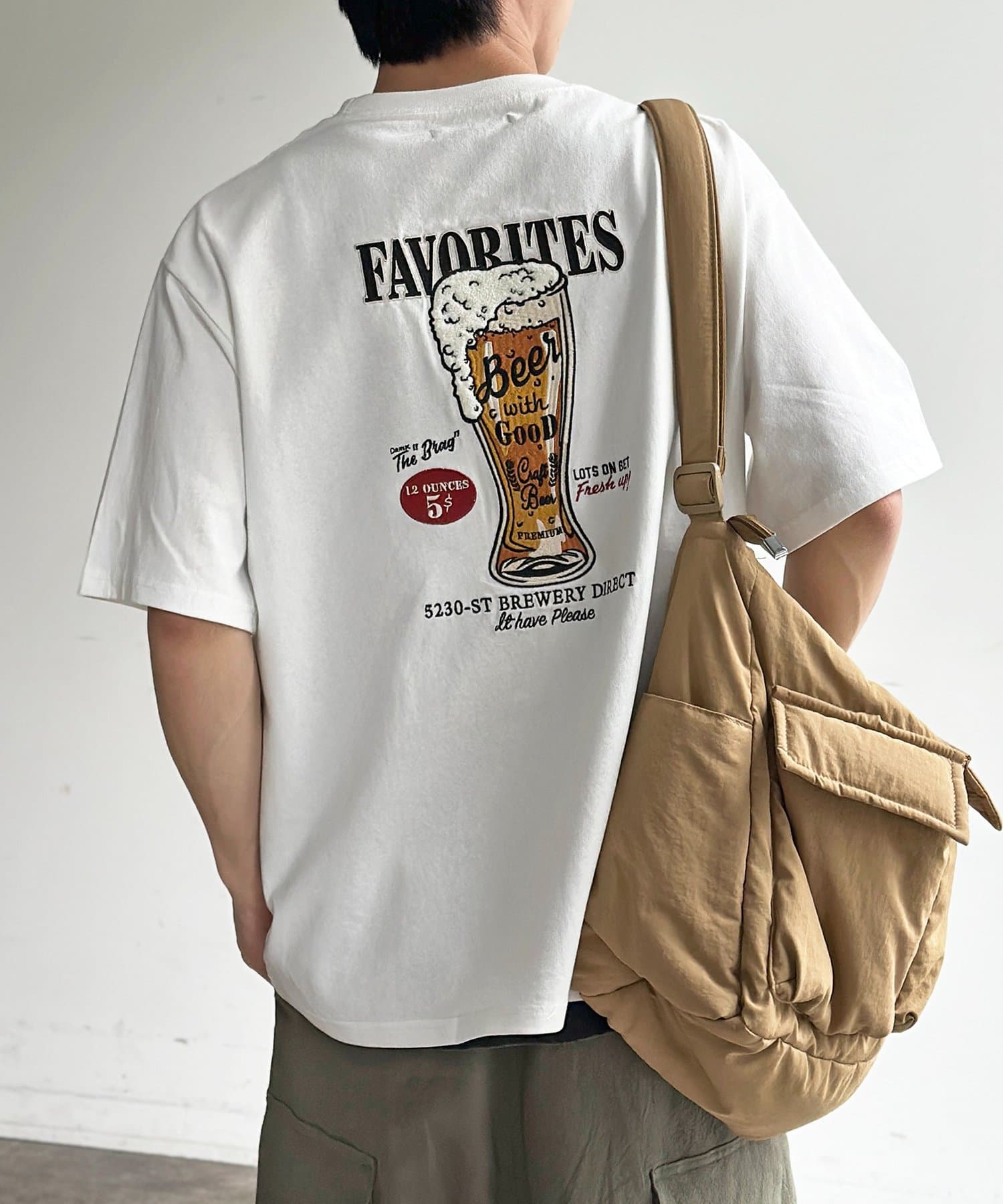 CPCM(シーピーシーエム) アソートバック刺繍T