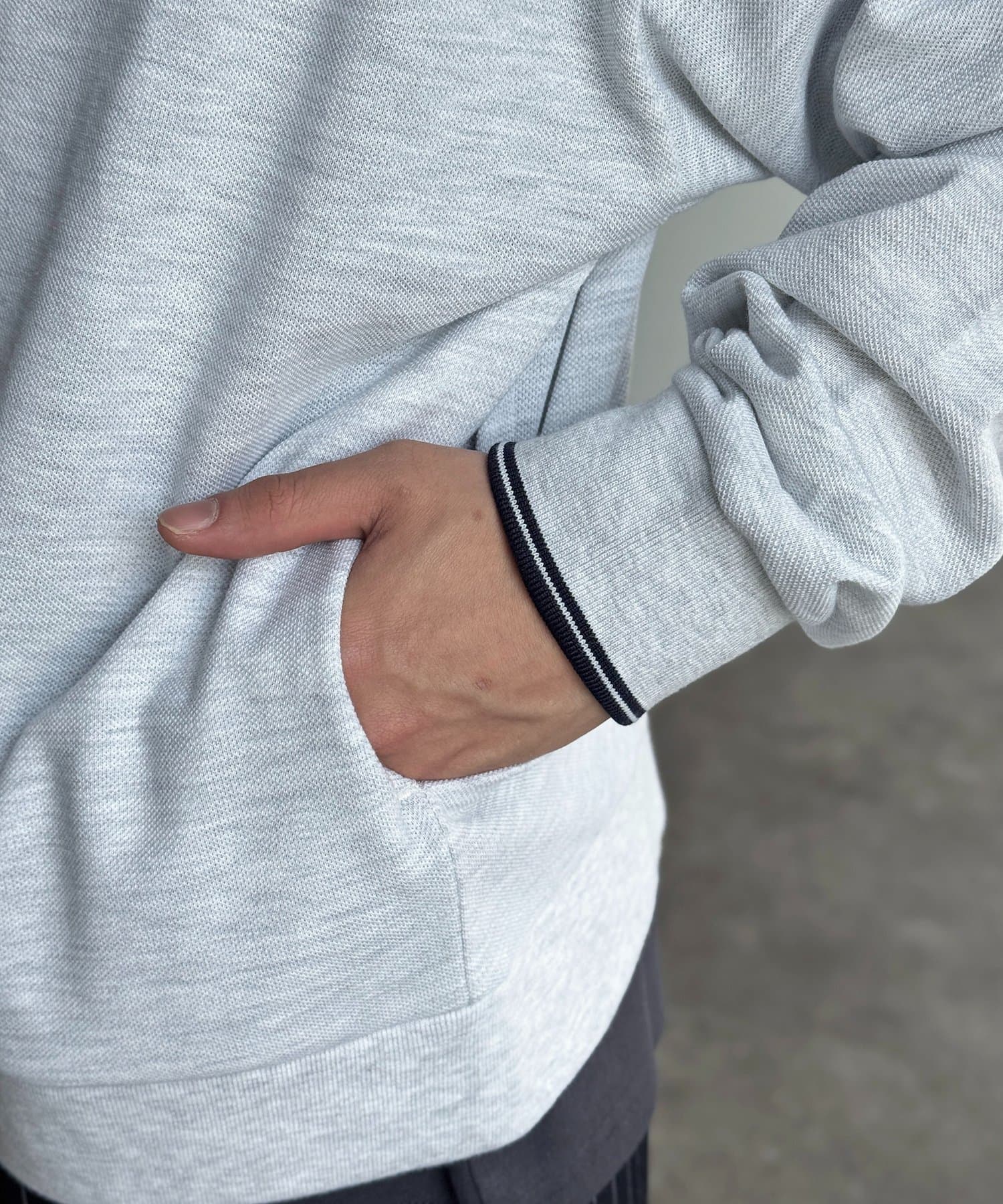 CPCM(シーピーシーエム) 【U.S. POLO ASSN.】鹿の子ジップブルゾン