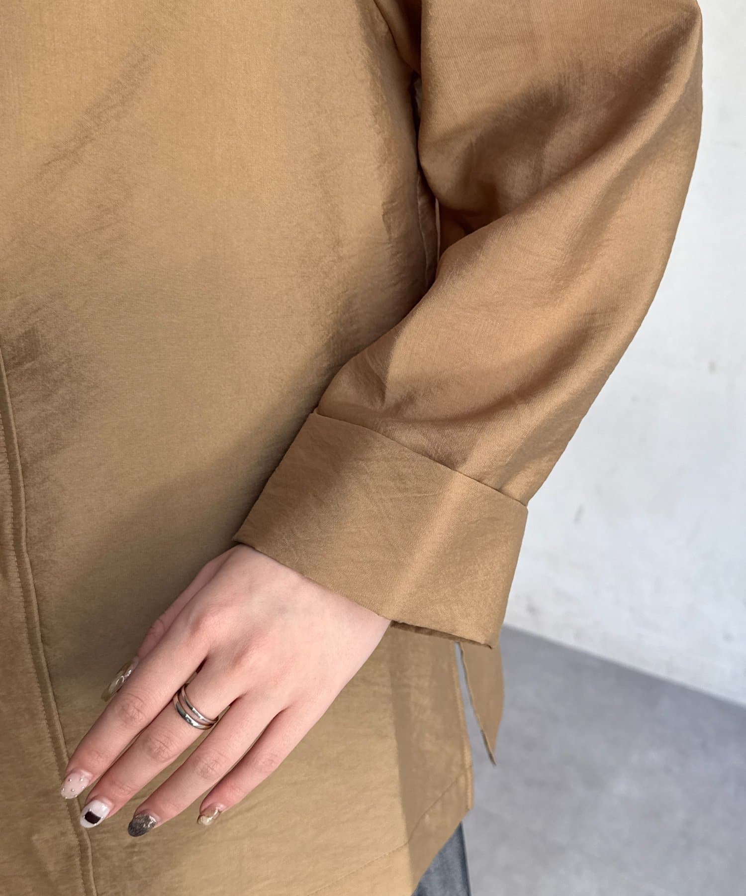 Chez toi(シェトワ) シアーテーラードジャケット