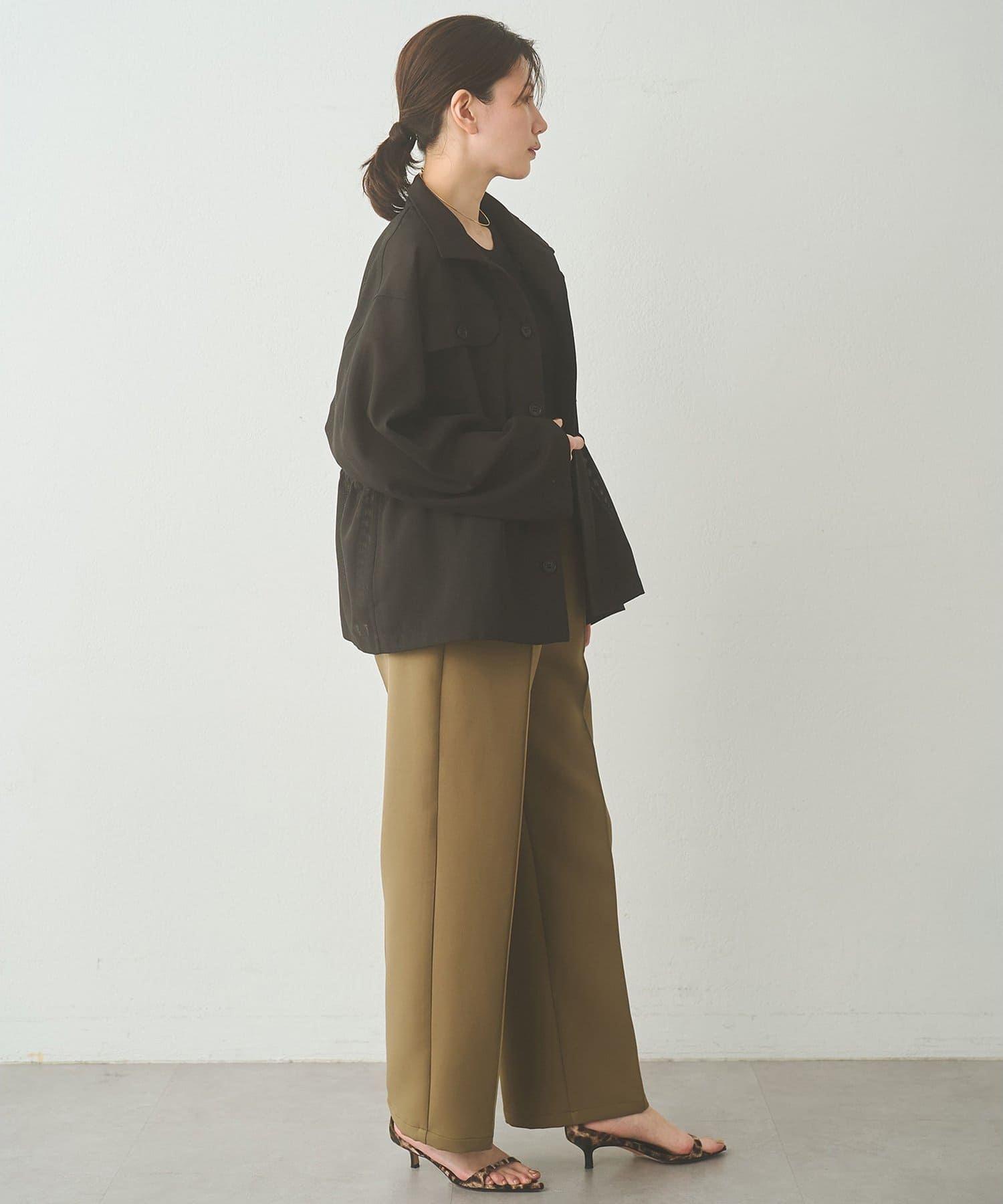 Whim Gazette(ウィム ガゼット) 【Drawing Numbers】メッシュミリタリージャケット