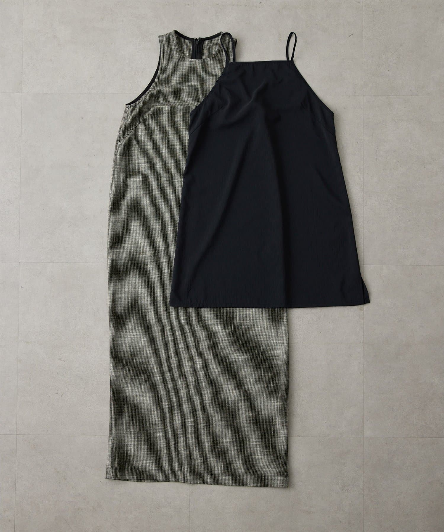 Whim Gazette(ウィム ガゼット) 【Drawing Numbers】カラミタンクワンピース