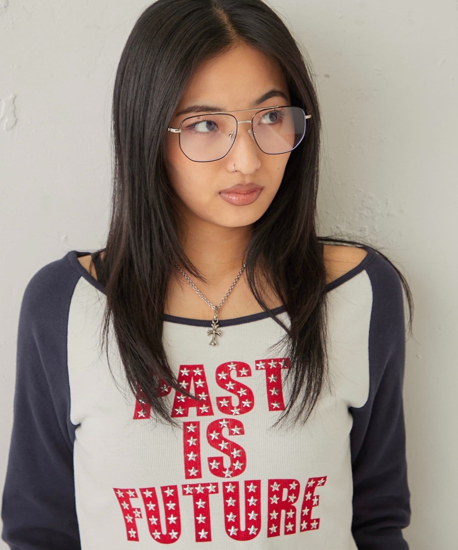 WHO’S WHO gallery(フーズフーギャラリー) DOUBLE BRIDGE METAL GLASSES