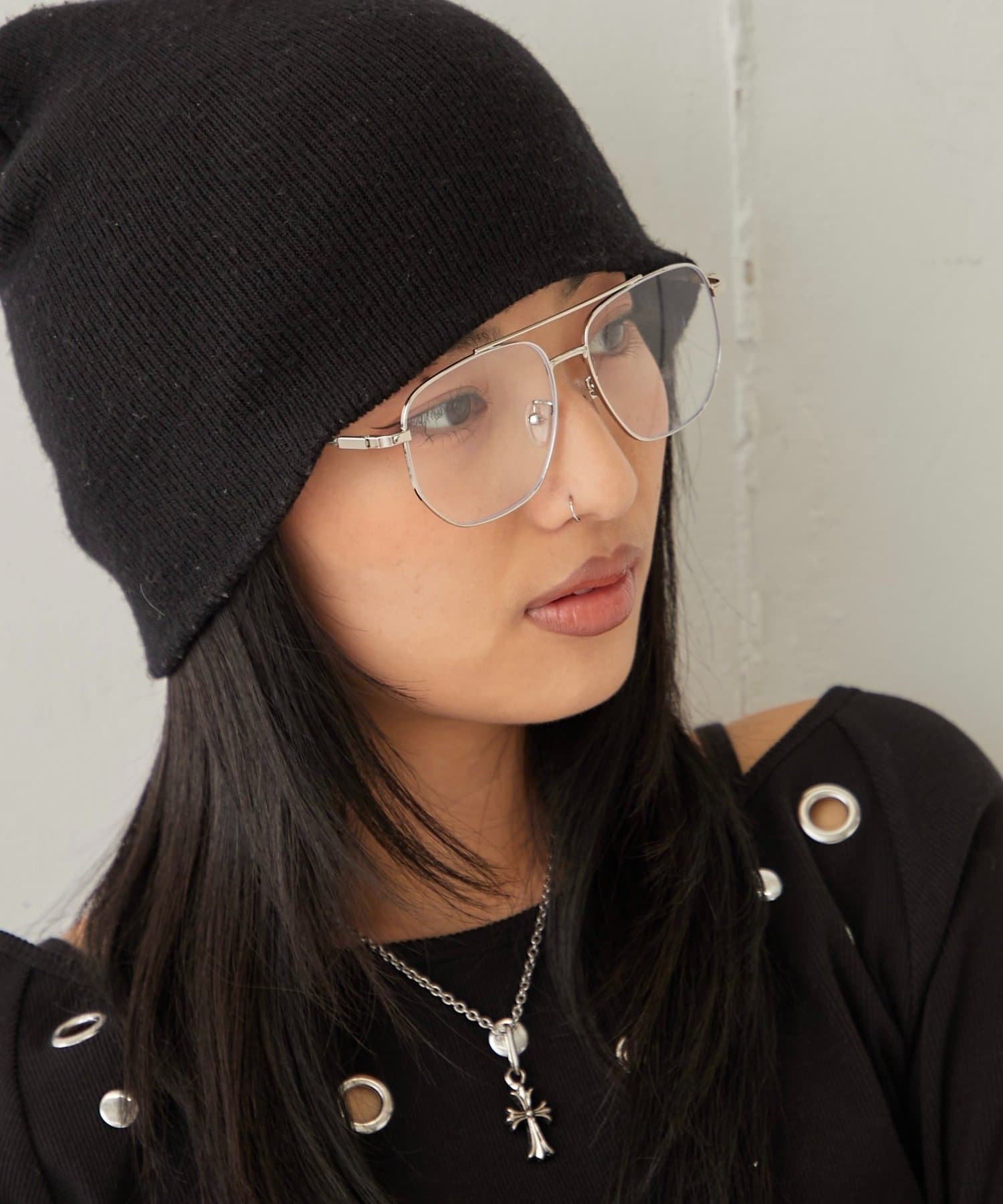 WHO’S WHO gallery(フーズフーギャラリー) DOUBLE BRIDGE METAL GLASSES