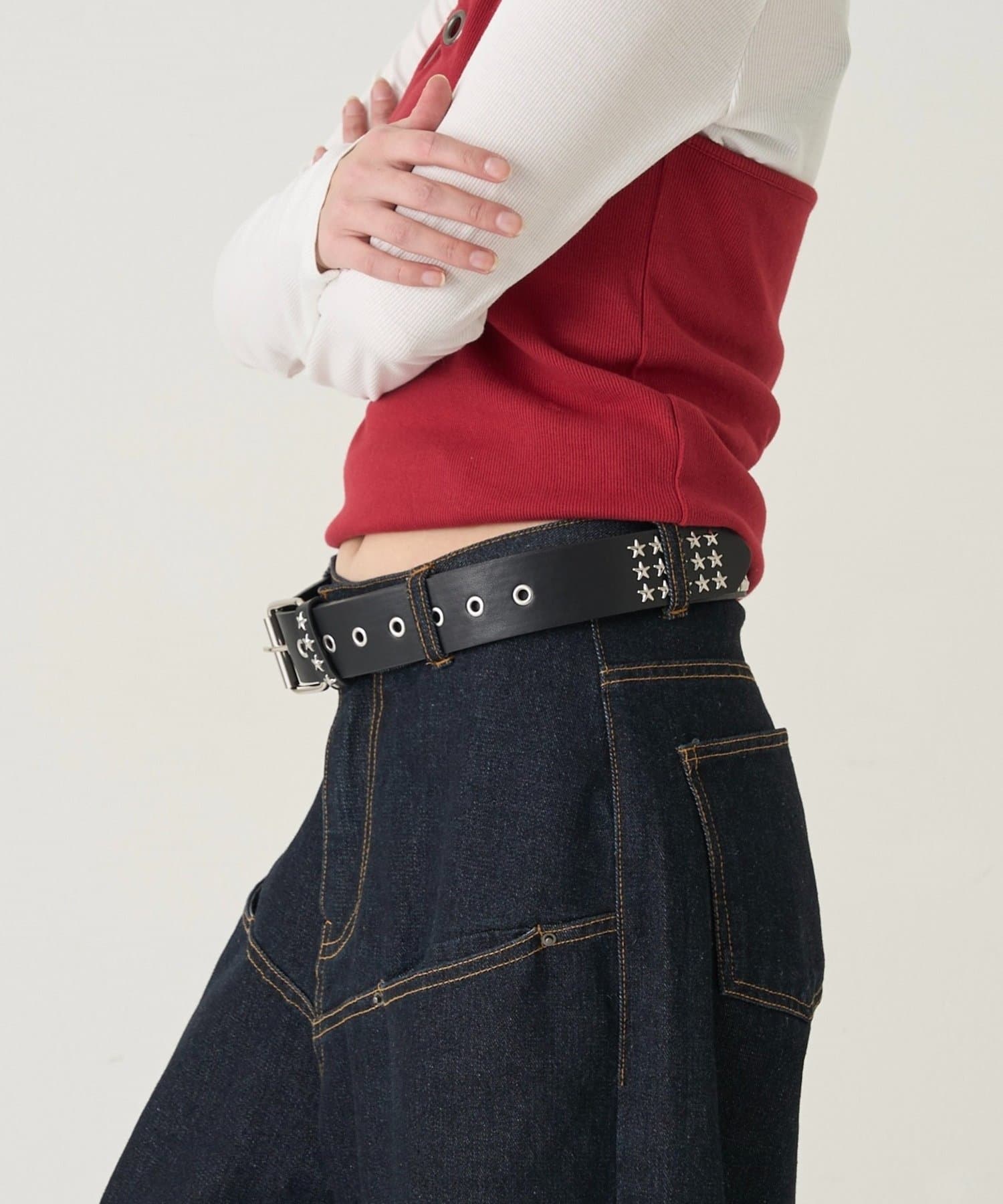 WHO’S WHO gallery(フーズフーギャラリー) STAR STUDDED BELT