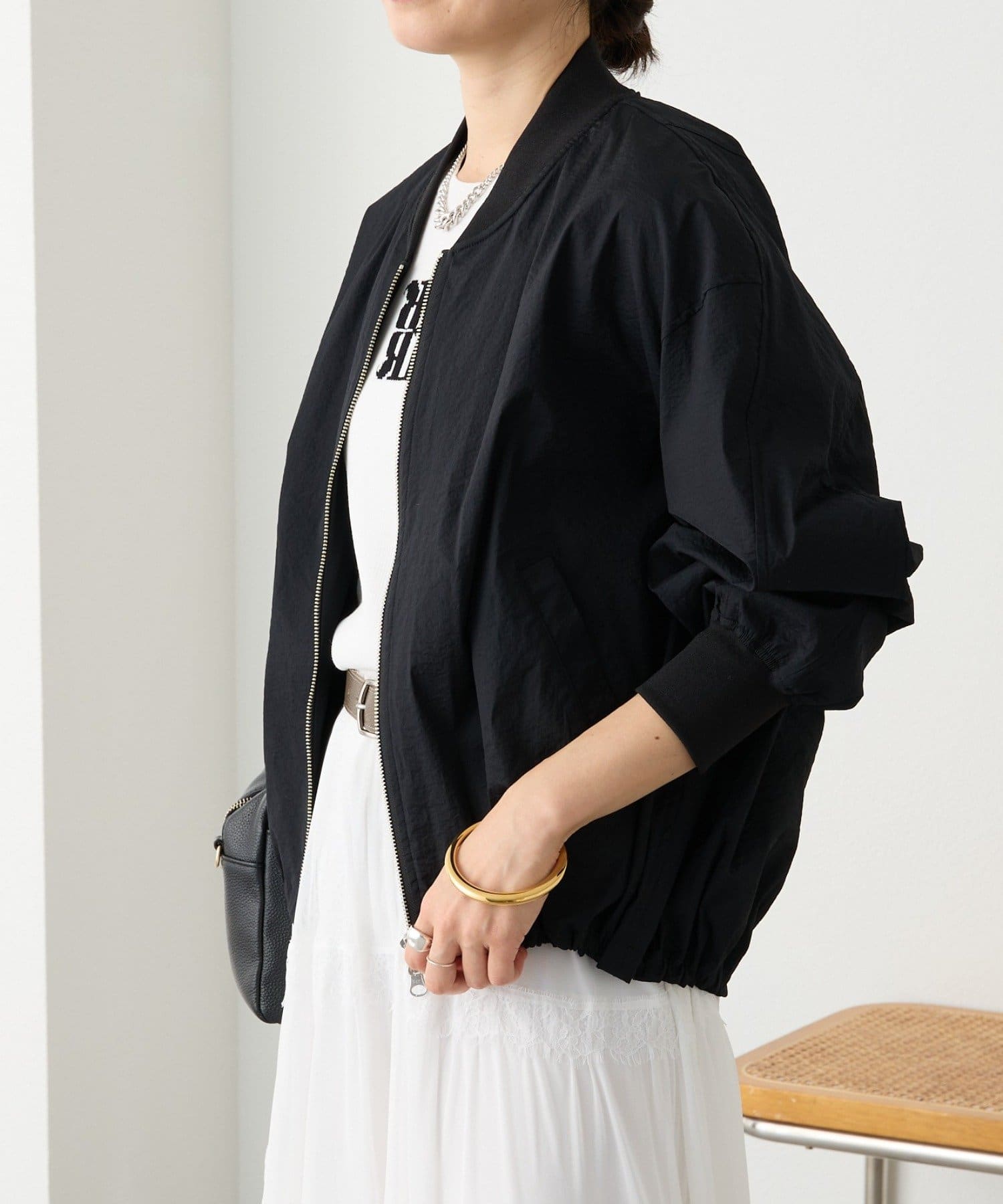 RIVE DROITE(リヴドロワ) 予約【軽量/接触冷感/撥水性】ライトMA-1