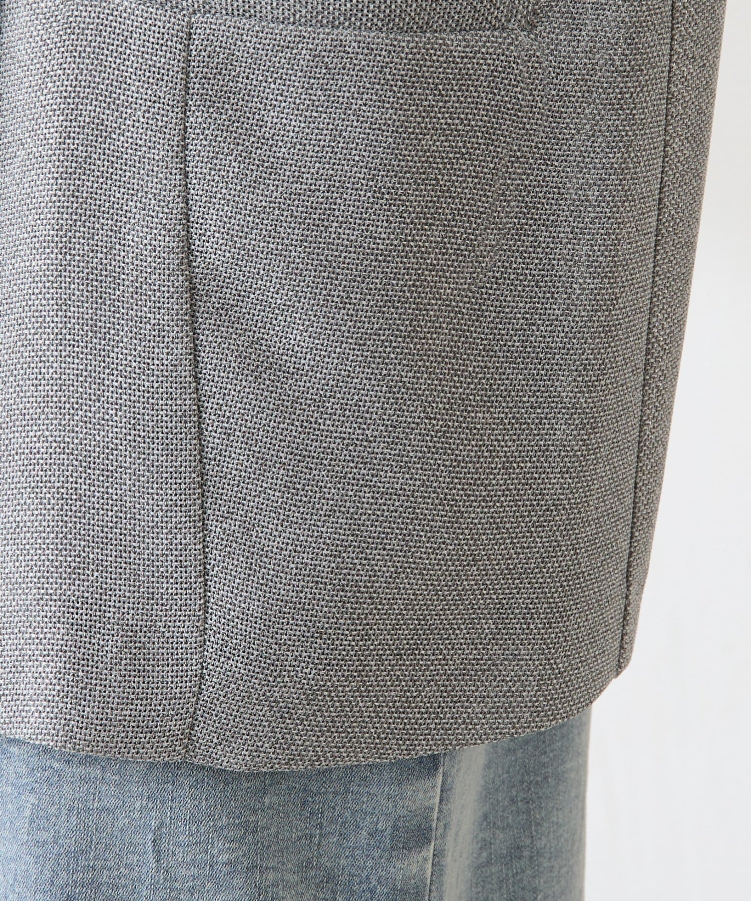 COLLAGE GALLARDAGALANTE(コラージュ ガリャルダガランテ) 【高評価アイテム/2サイズ展開】メッシュダブルジャケット