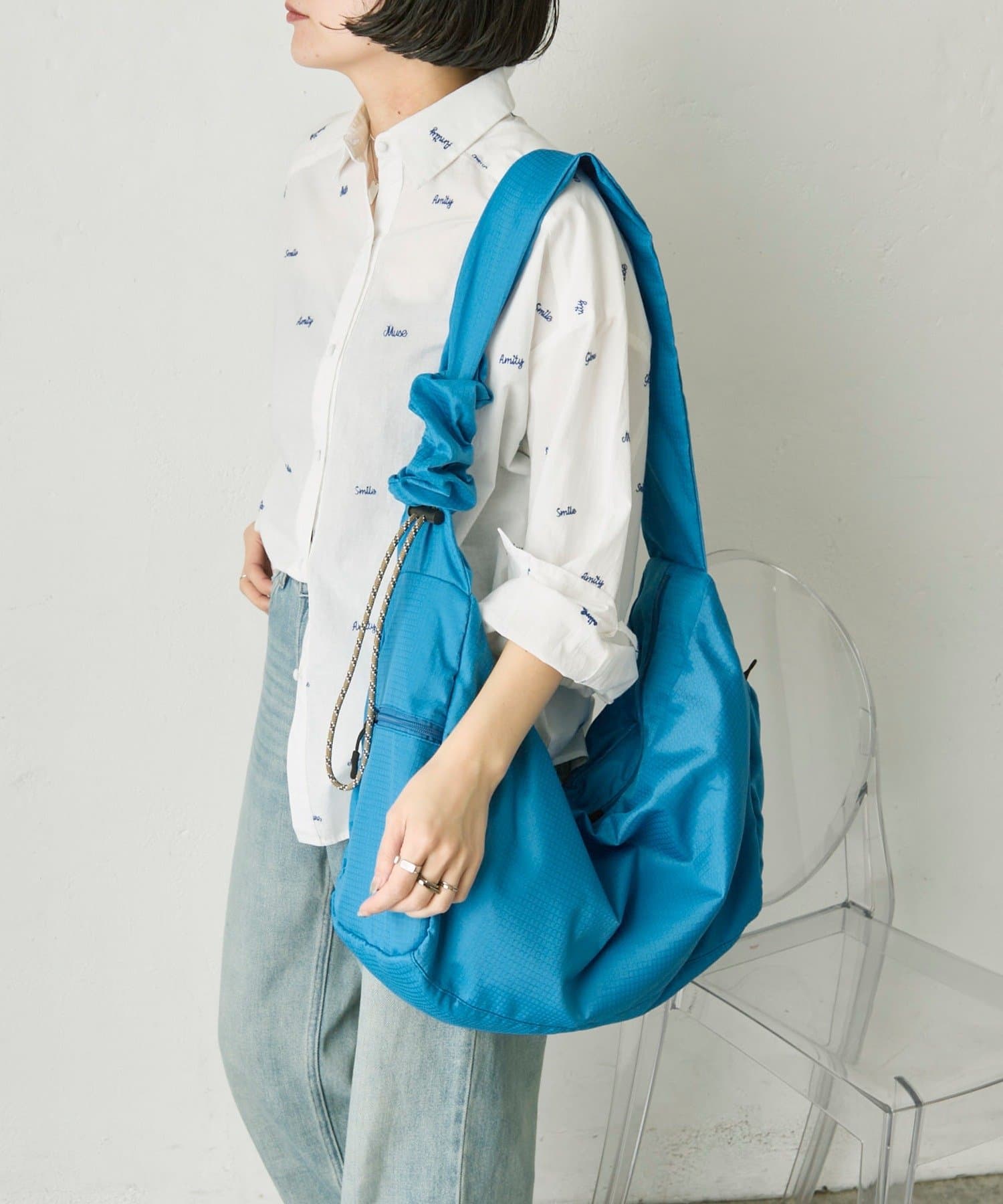 ear PAPILLONNER(イア パピヨネ) ビッグショルダーバッグ《A4サイズ対応》