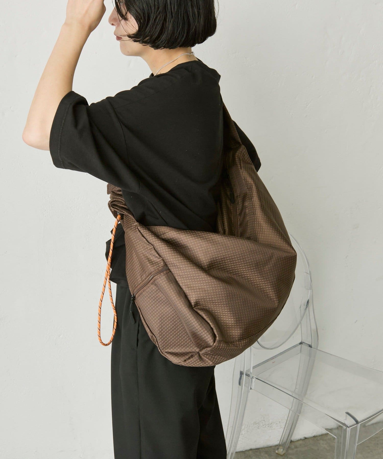 ear PAPILLONNER(イア パピヨネ) ビッグショルダーバッグ《A4サイズ対応》