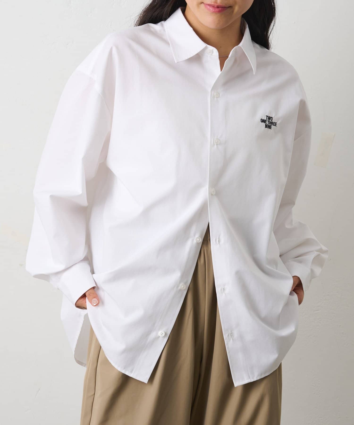 TWOONETHREENINE 刺繍長袖シャツ | COLONY 2139(コロニー トゥーワン