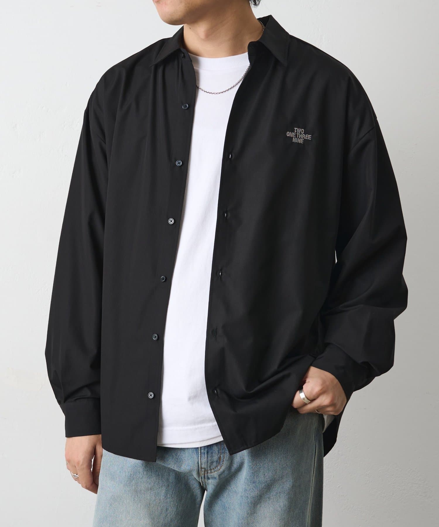 TWOONETHREENINE 刺繍長袖シャツ | COLONY 2139(コロニー トゥーワン