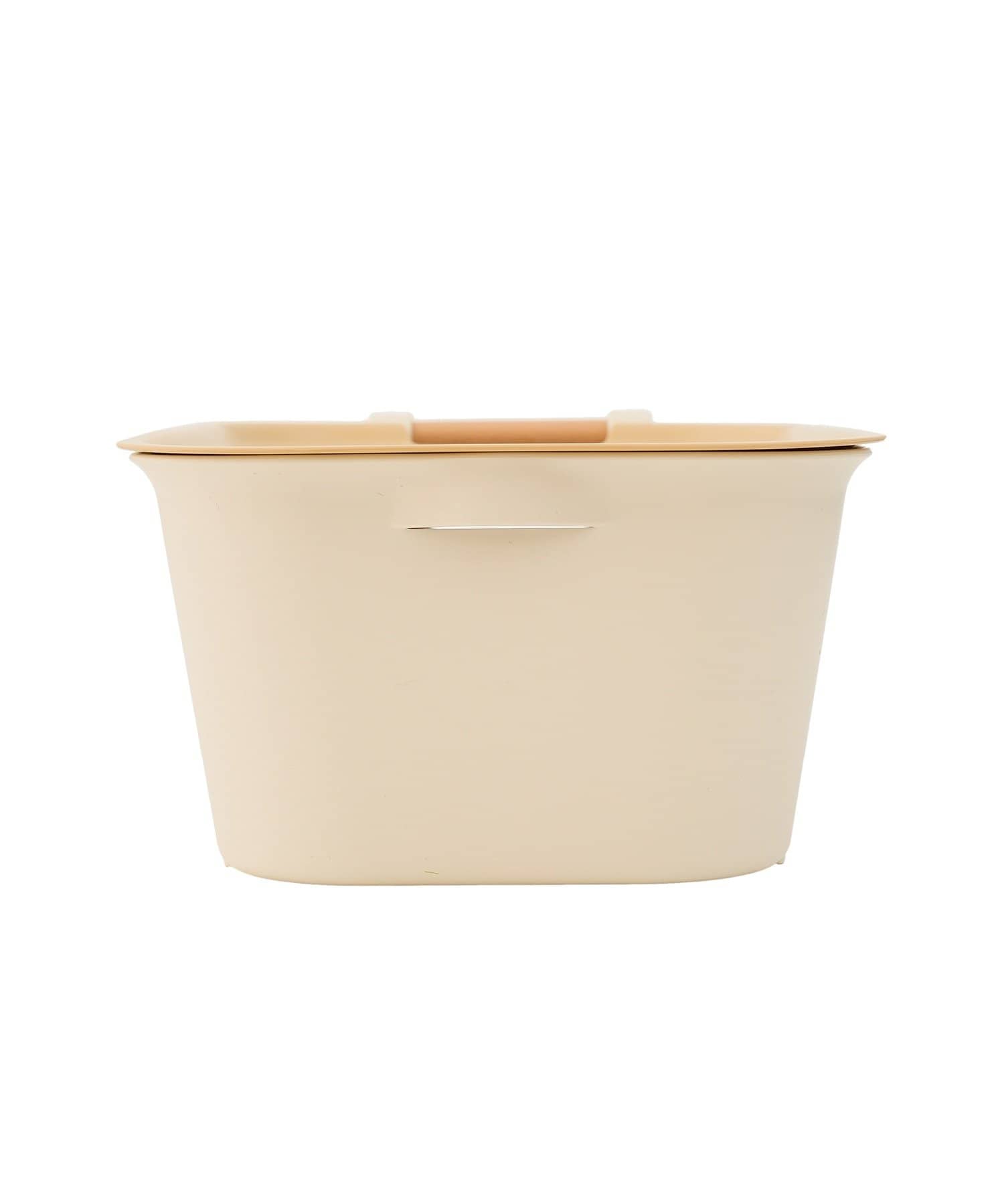 salut!(サリュ) 蓋付きウッドハンドルボックス：L