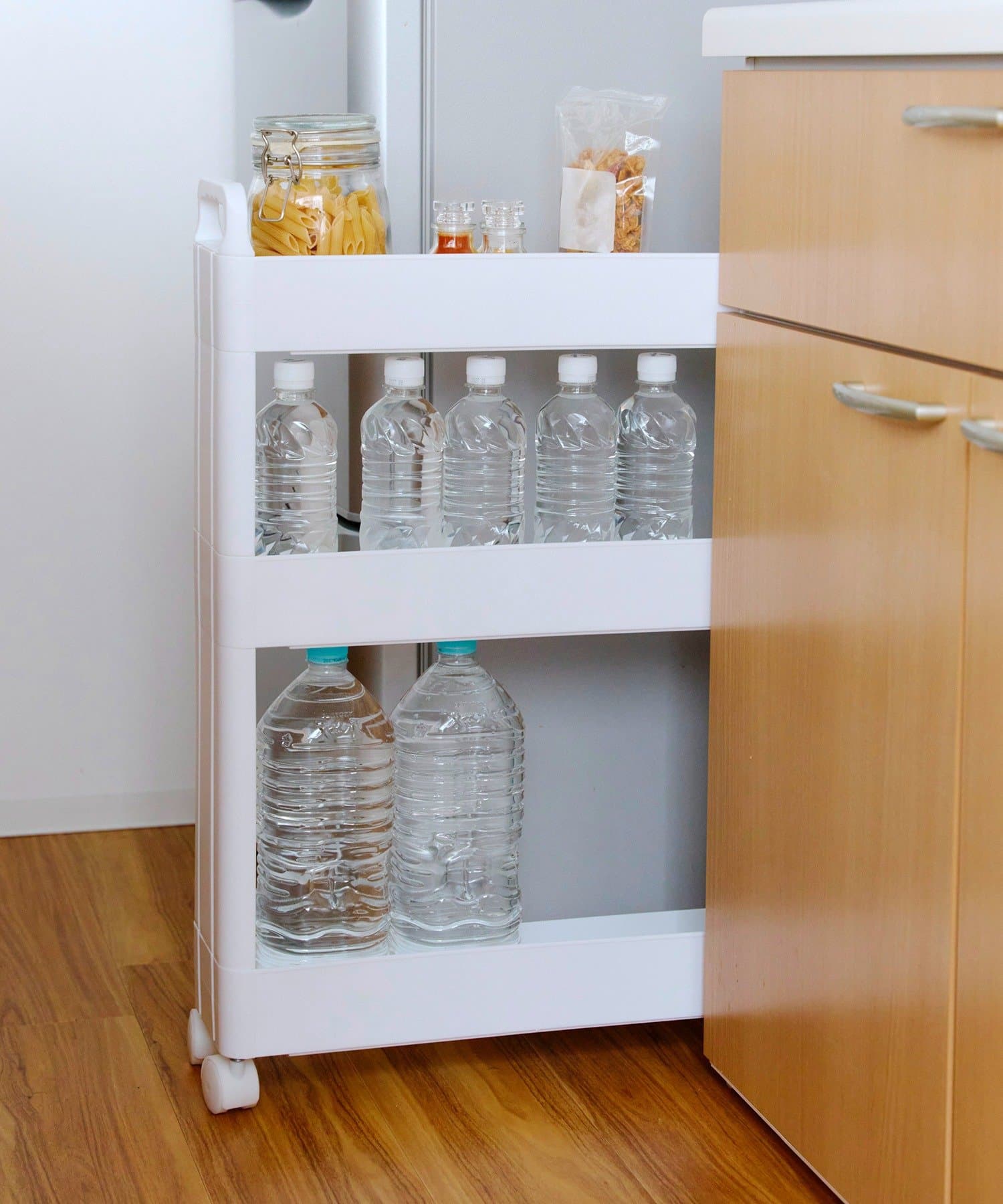 salut!(サリュ) 《WEB限定商品》スリム3段ワゴン