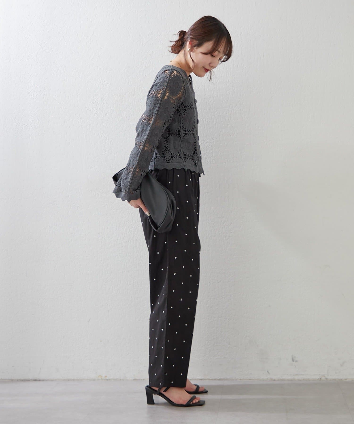 Remind me and forever(リマインドミーアンドフォーエバー) 【2026SS】かぎ針透かし編みカーディガン