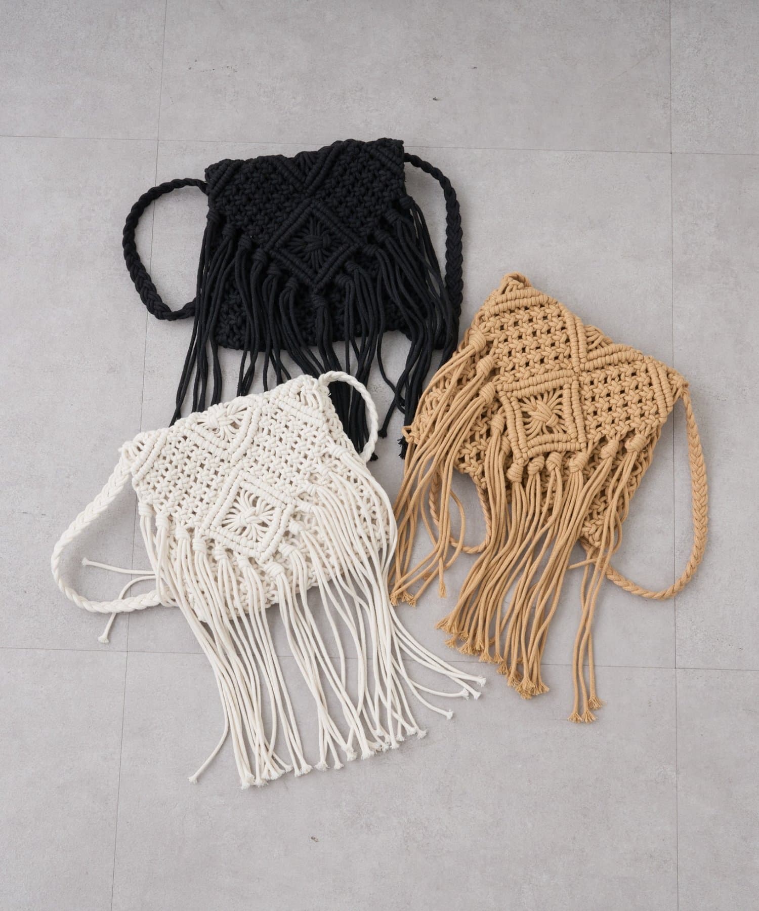 Remind me and forever(リマインドミーアンドフォーエバー) 【WEB限定】マクラメショルダー