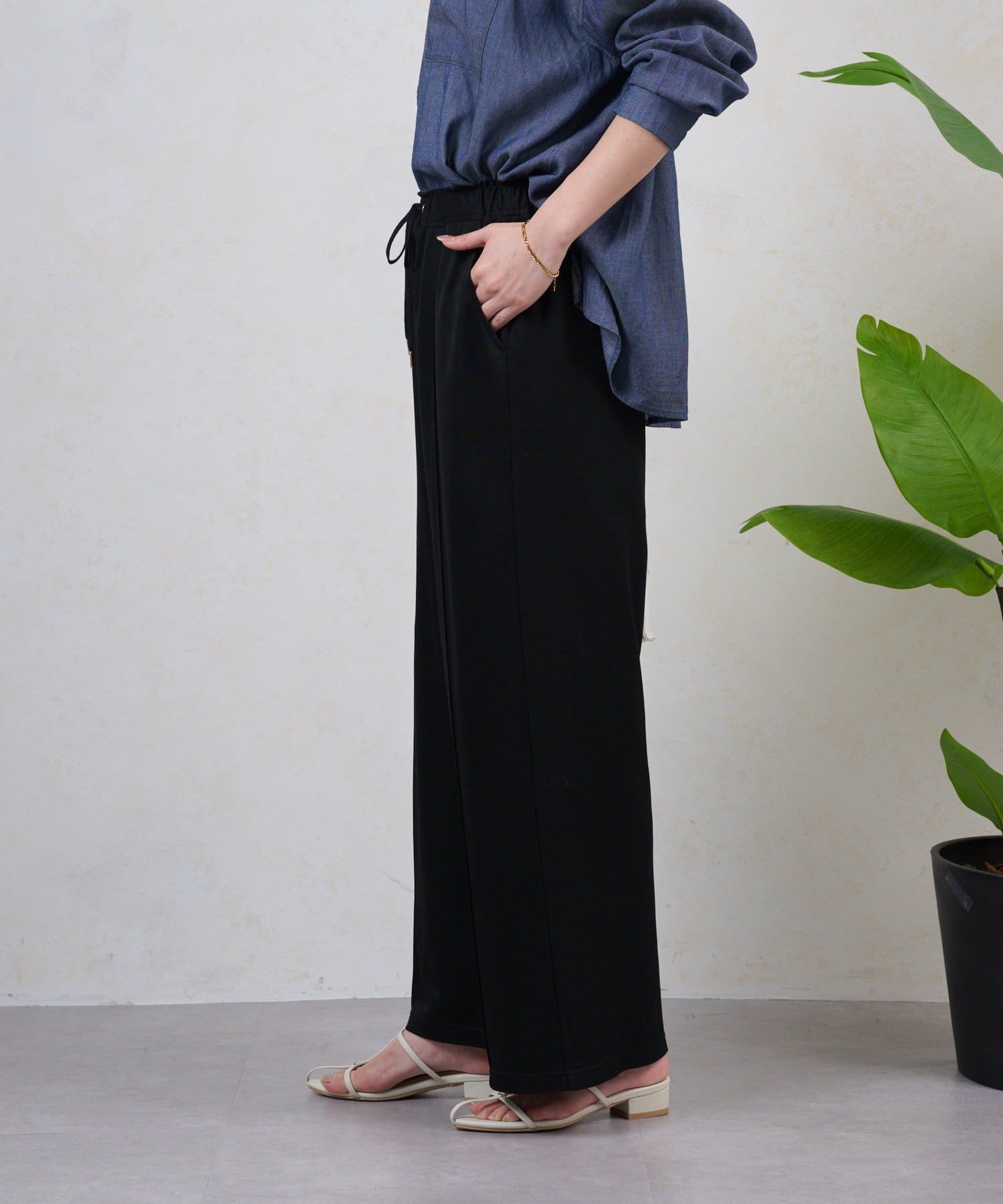 Jena　espace merveilleux(ジェナ　エスパスメルヴェイユ) リラックスイージーパンツ