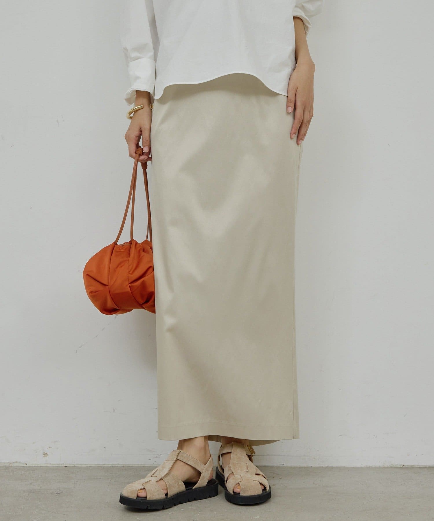 GALLARDAGALANTE(ガリャルダガランテ) 【手洗い可】ストレッチタイトスカート