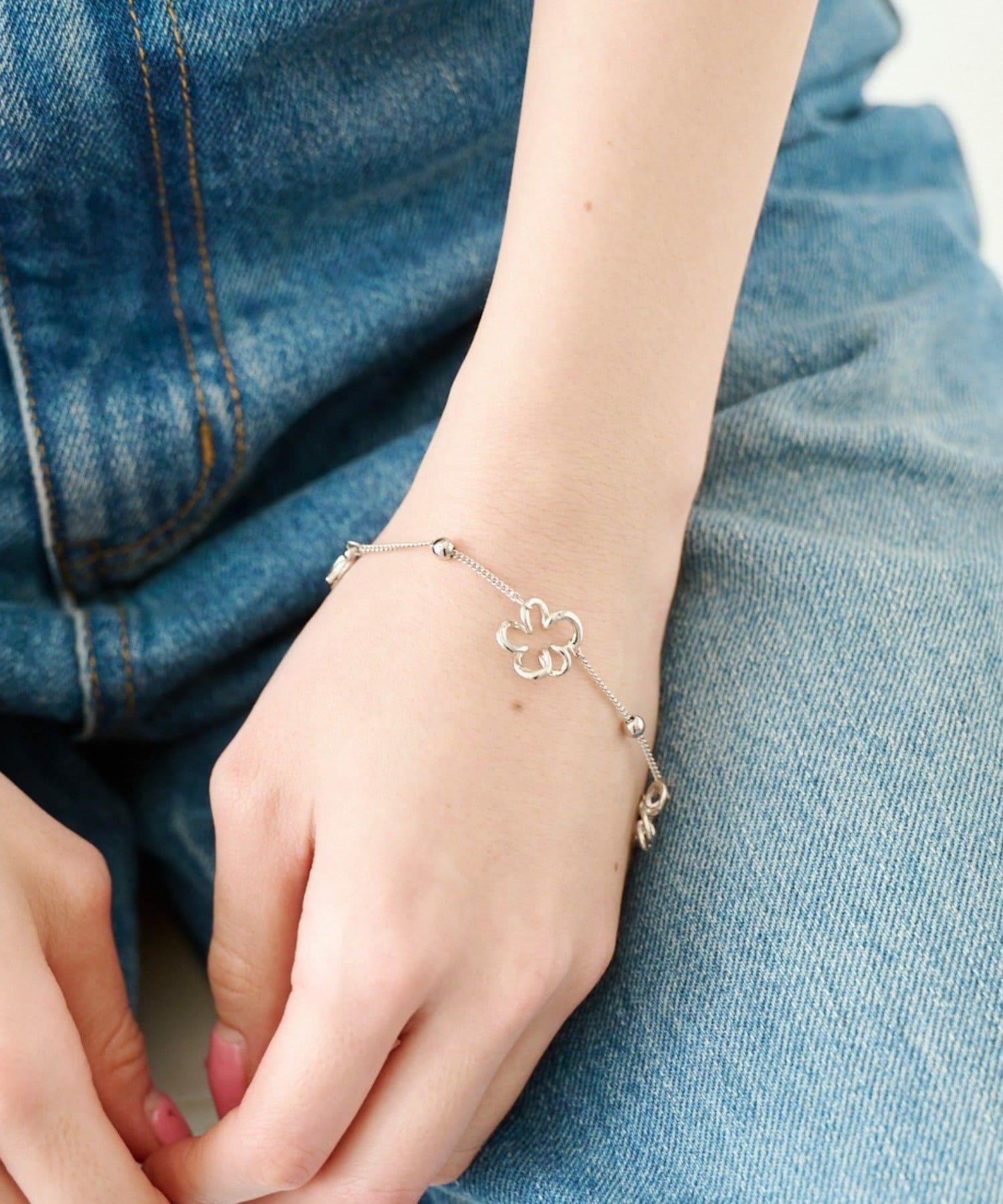 Kastane(カスタネ) 【fiw./3.12(木)12:00発売/WEB先行】ブルームブレスレット