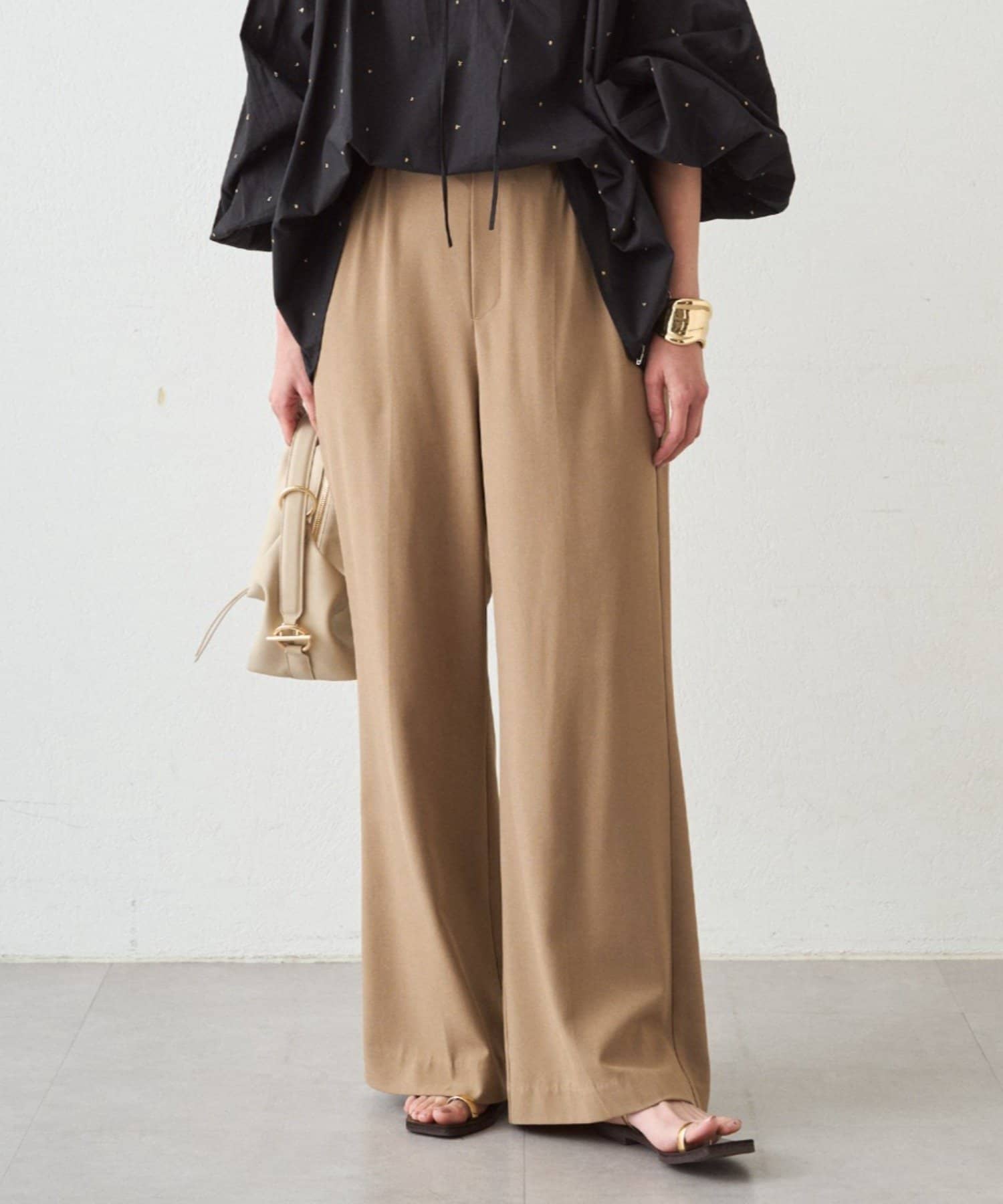 LOUNGEDRESS(ラウンジドレス) イージーフレアパンツ