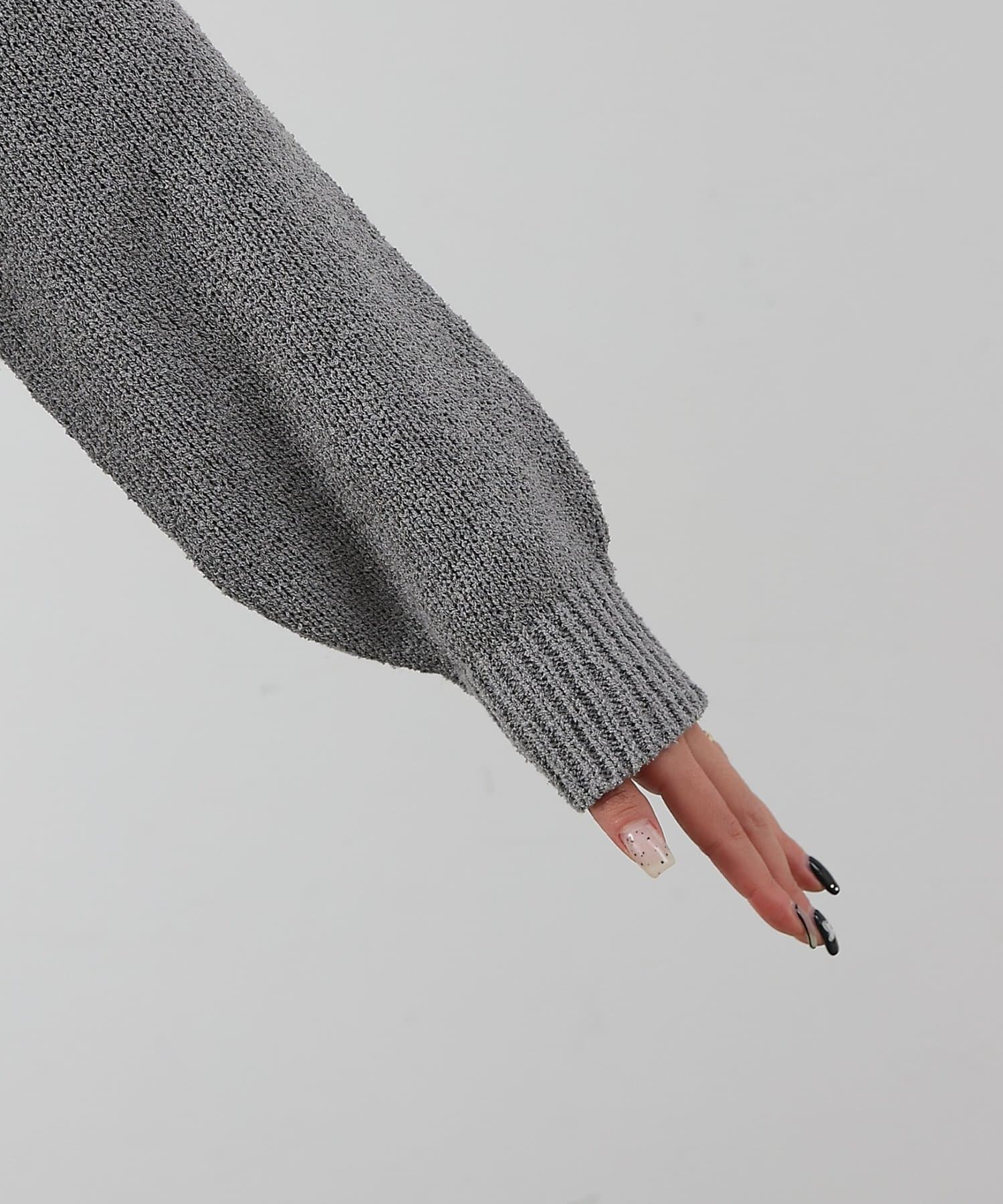 COLONY 2139(コロニー トゥーワンスリーナイン) 【PIKO企画】ミニブークレWジップカーディガン