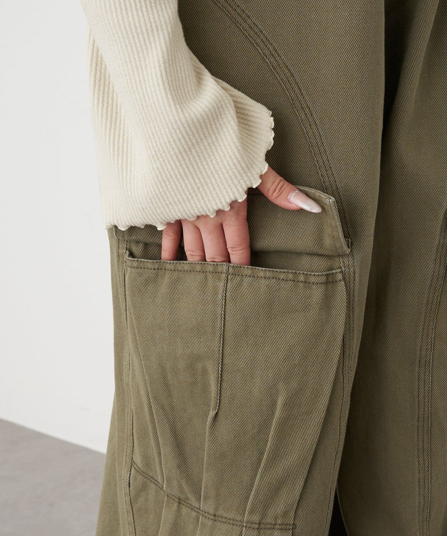 RAY CASSIN(レイカズン) デザインカーゴパンツ