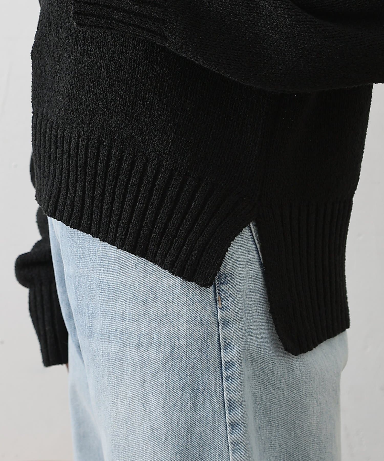 COLONY 2139(コロニー トゥーワンスリーナイン) ミニブークレスキッパーニットプルオーバー